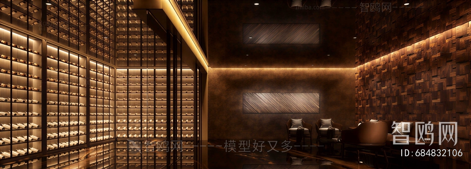 Modern Wine Cellar/Wine Tasting Room