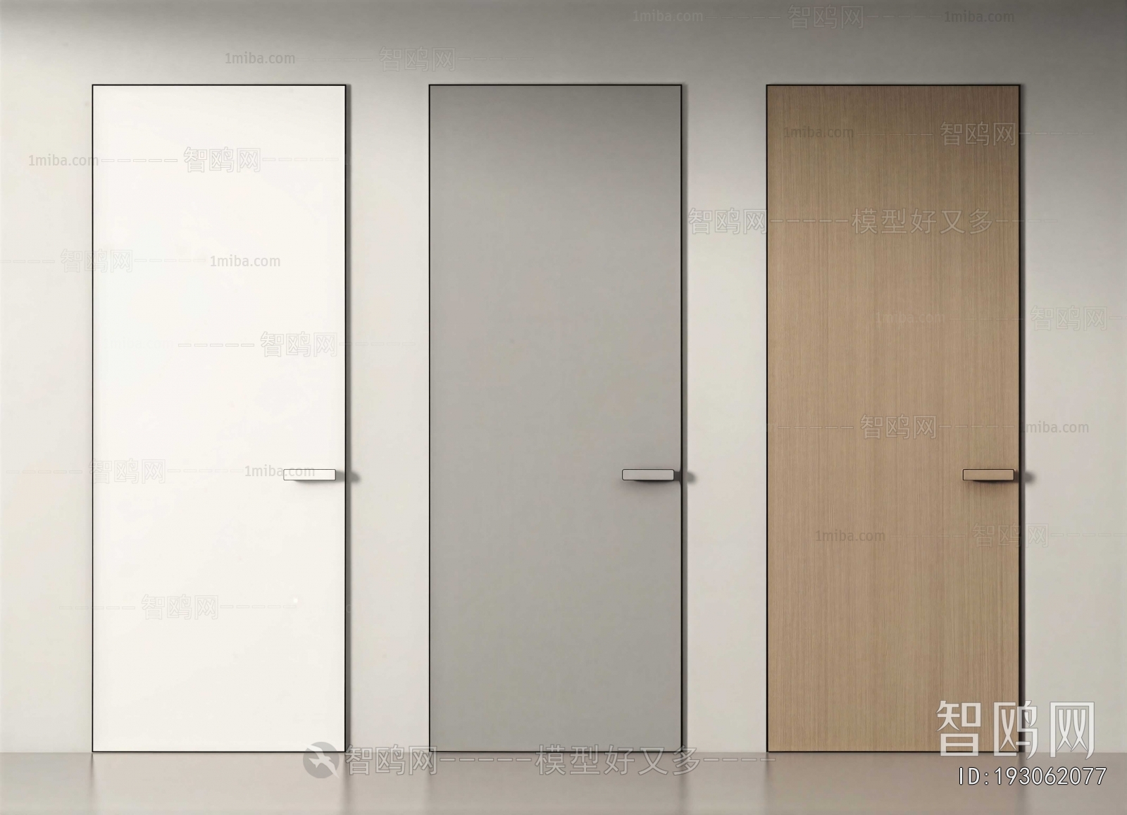 Modern Single Door