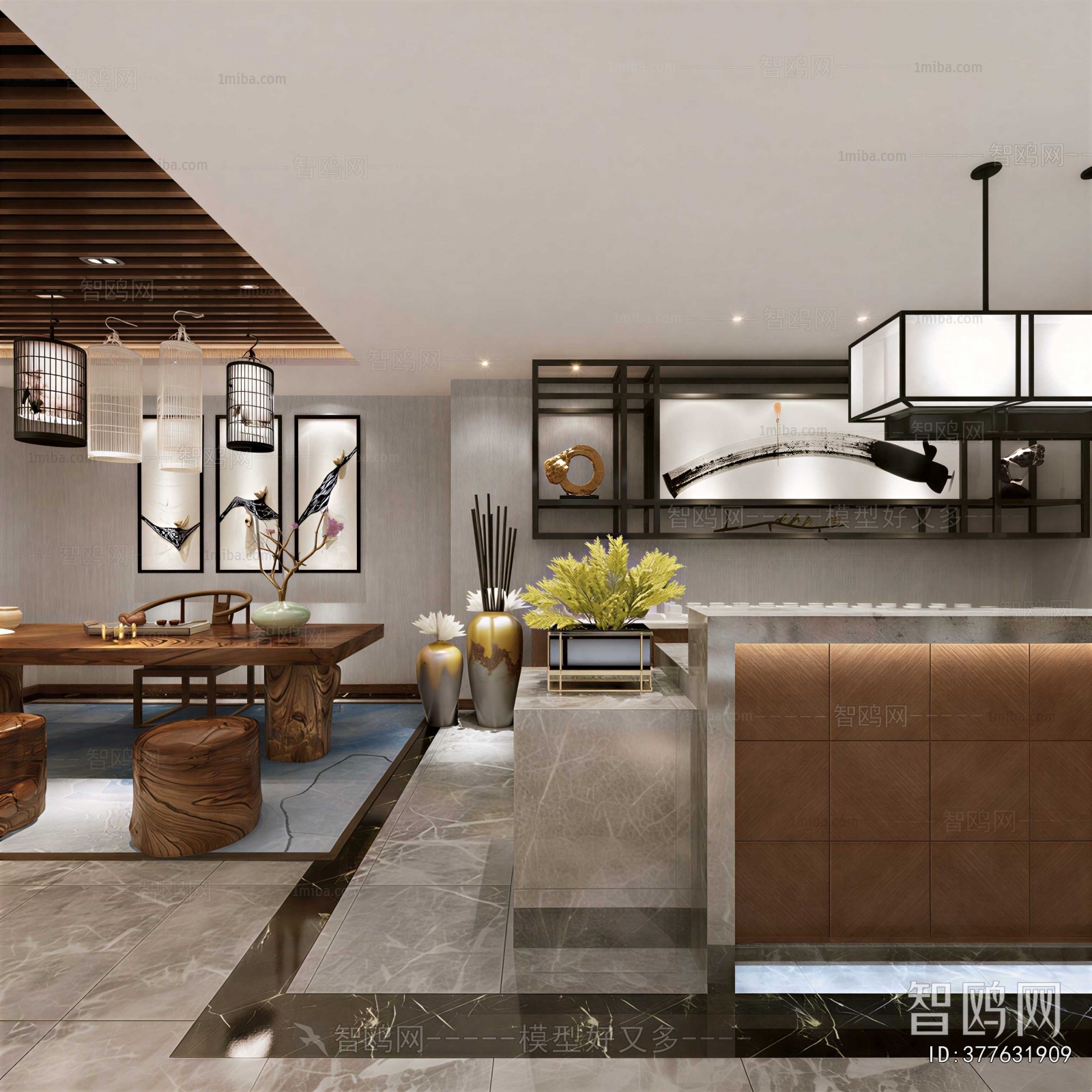 New Chinese Style Tea House