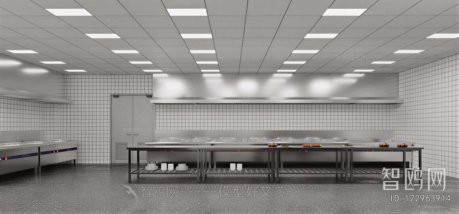 Modern Central Kitchen