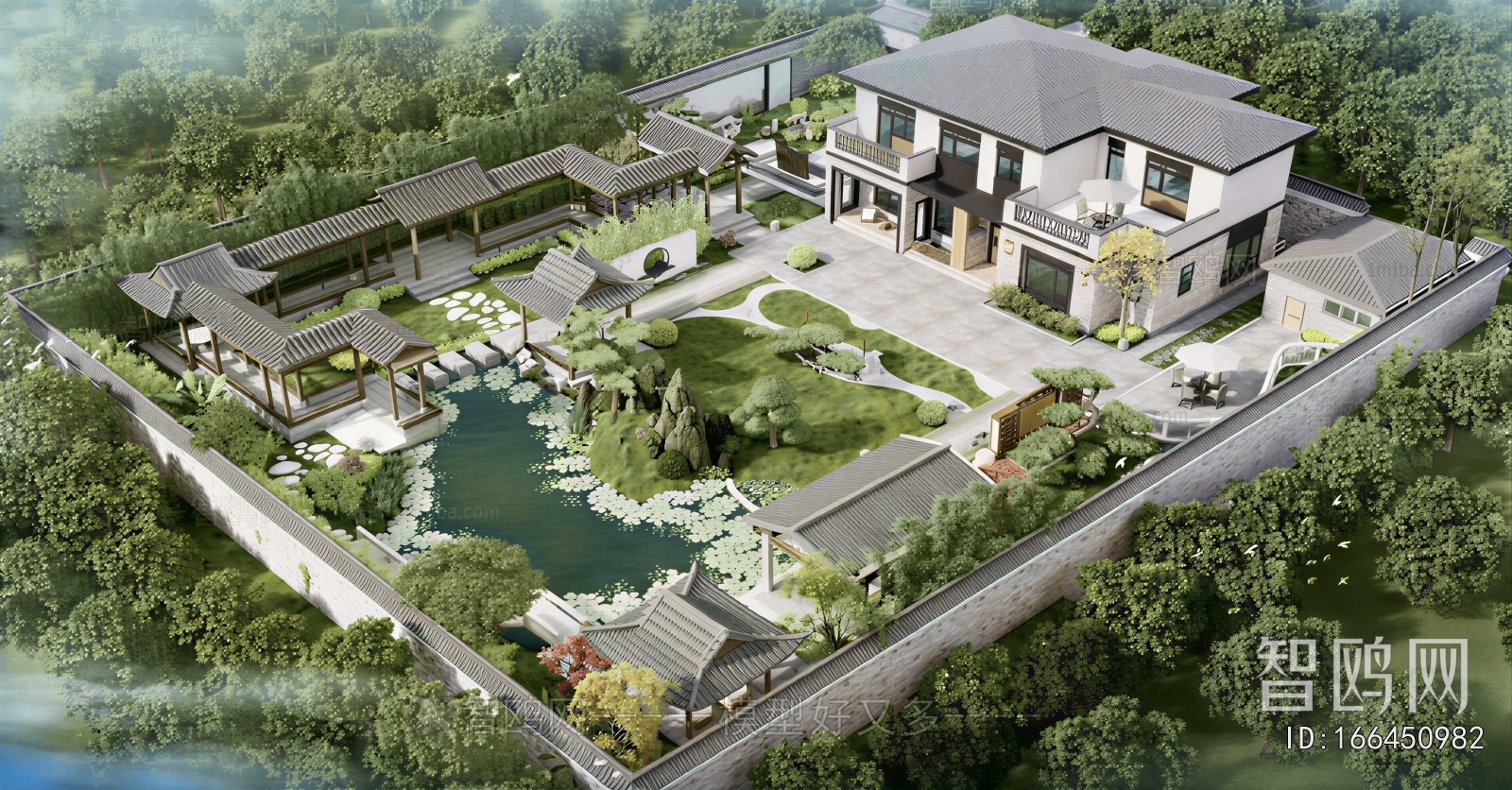Chinese Style Courtyard/landscape