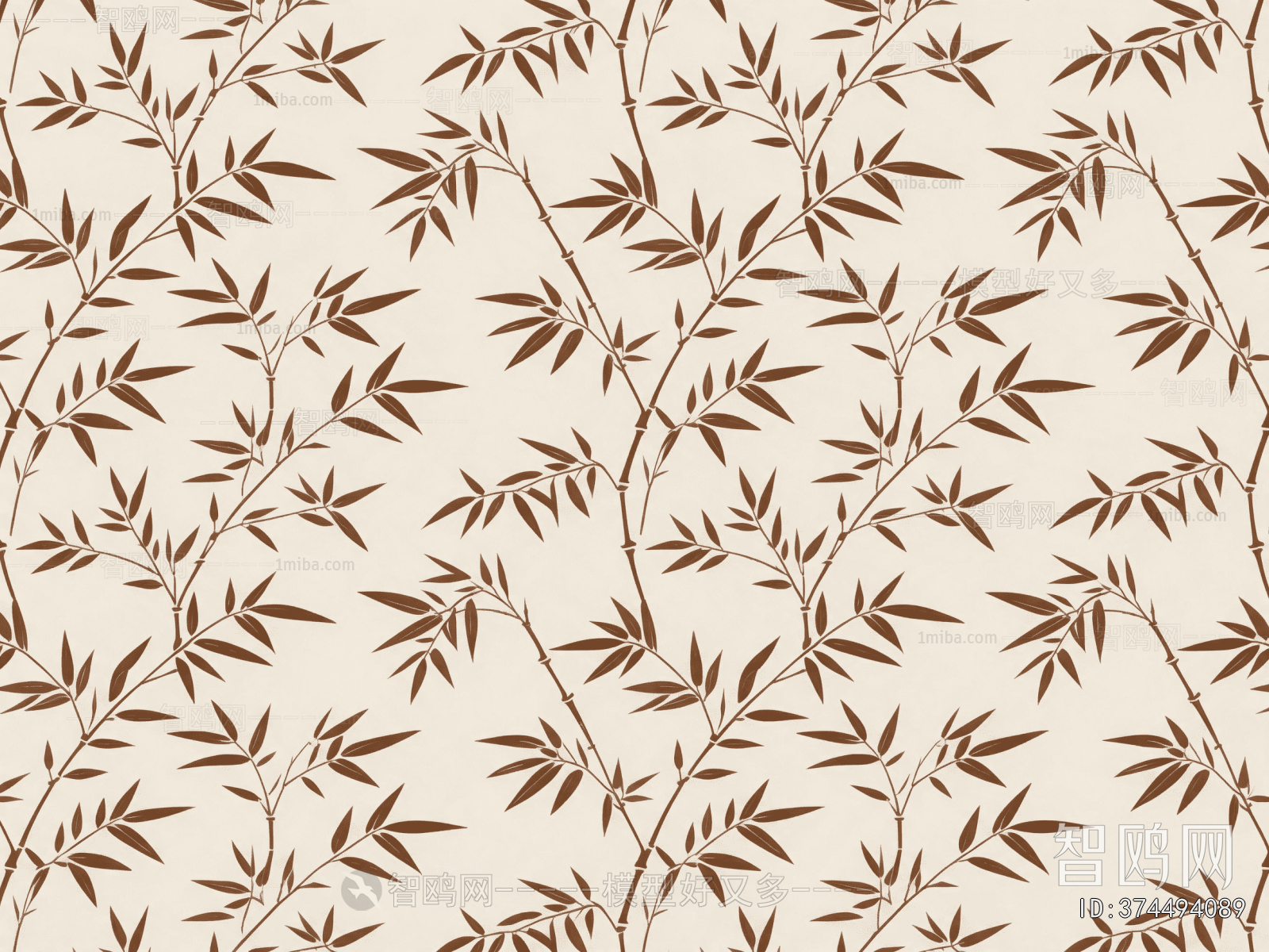 Animal And Plant Pattern Wallpaper