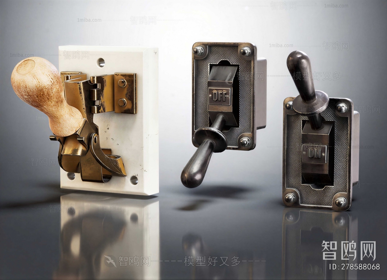 Industrial Style Switch Panel