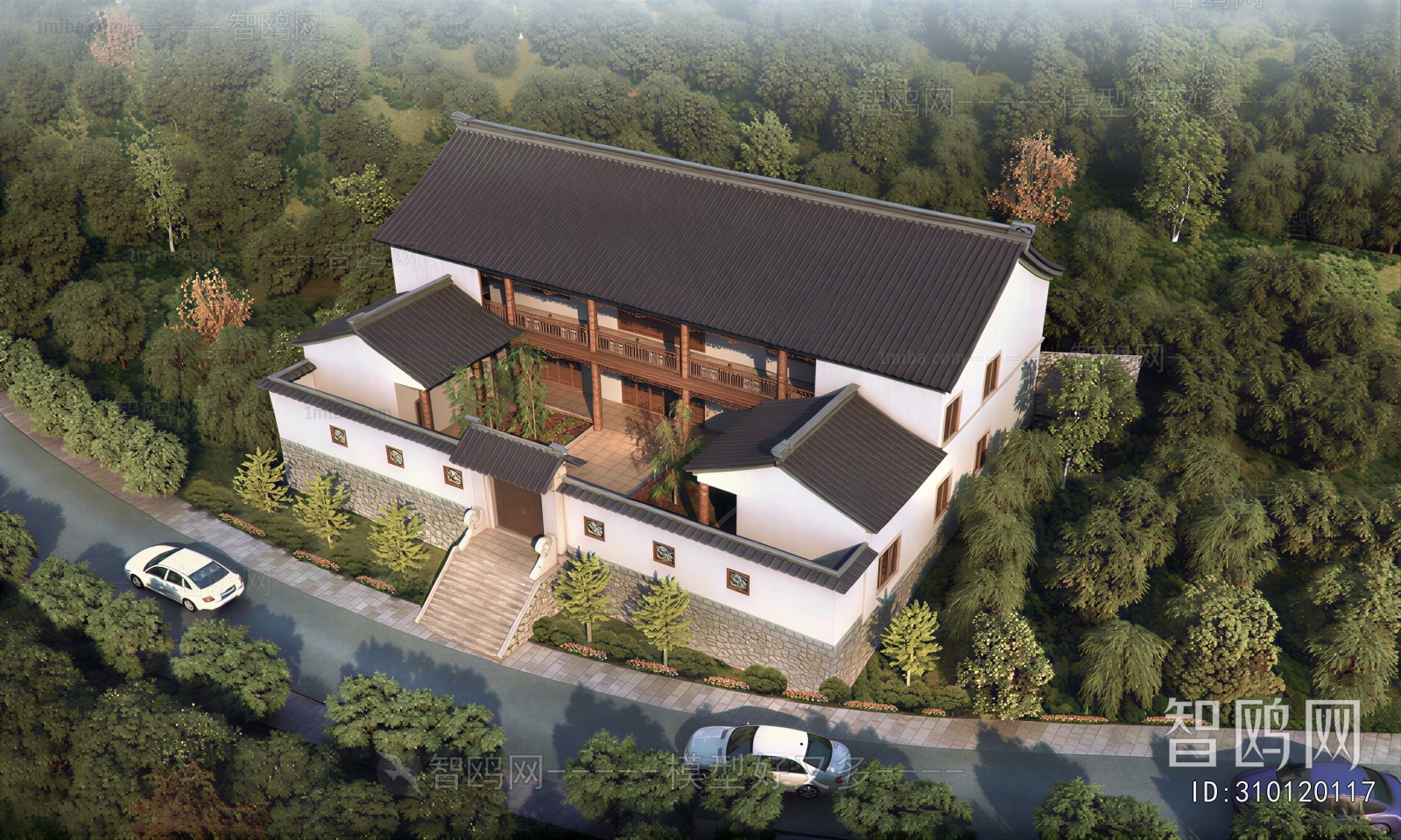 New Chinese Style Detached Villa