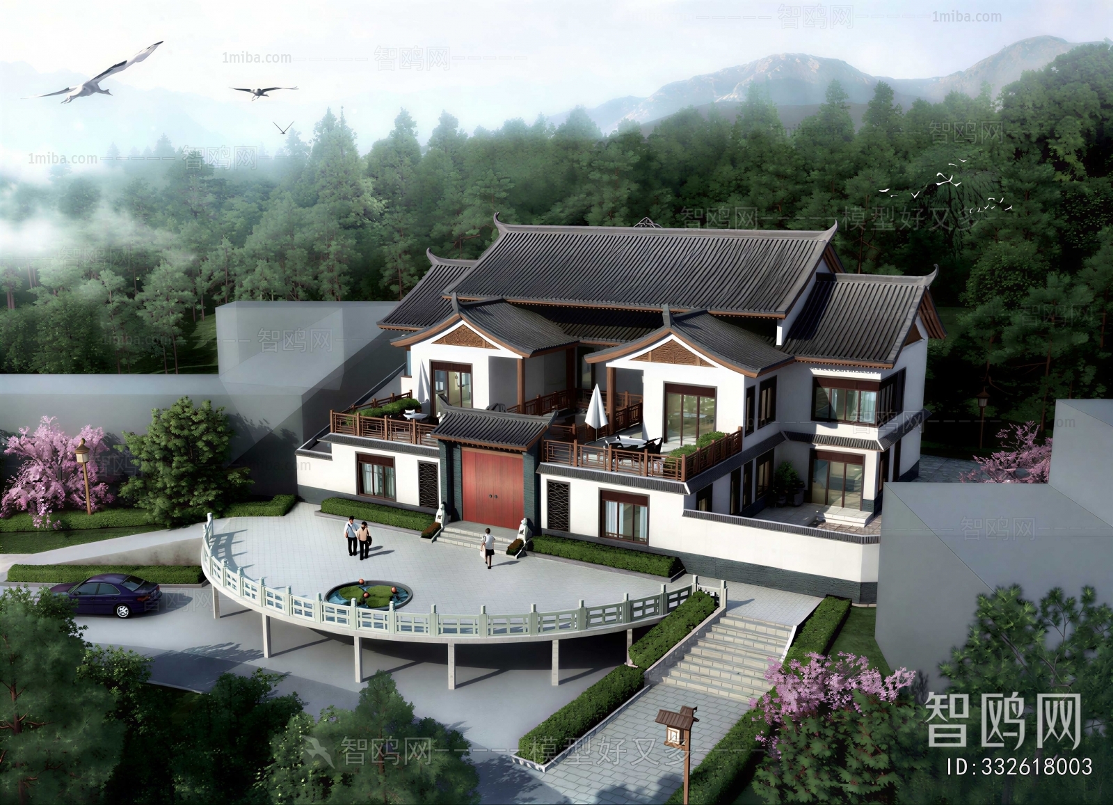 New Chinese Style Detached Villa