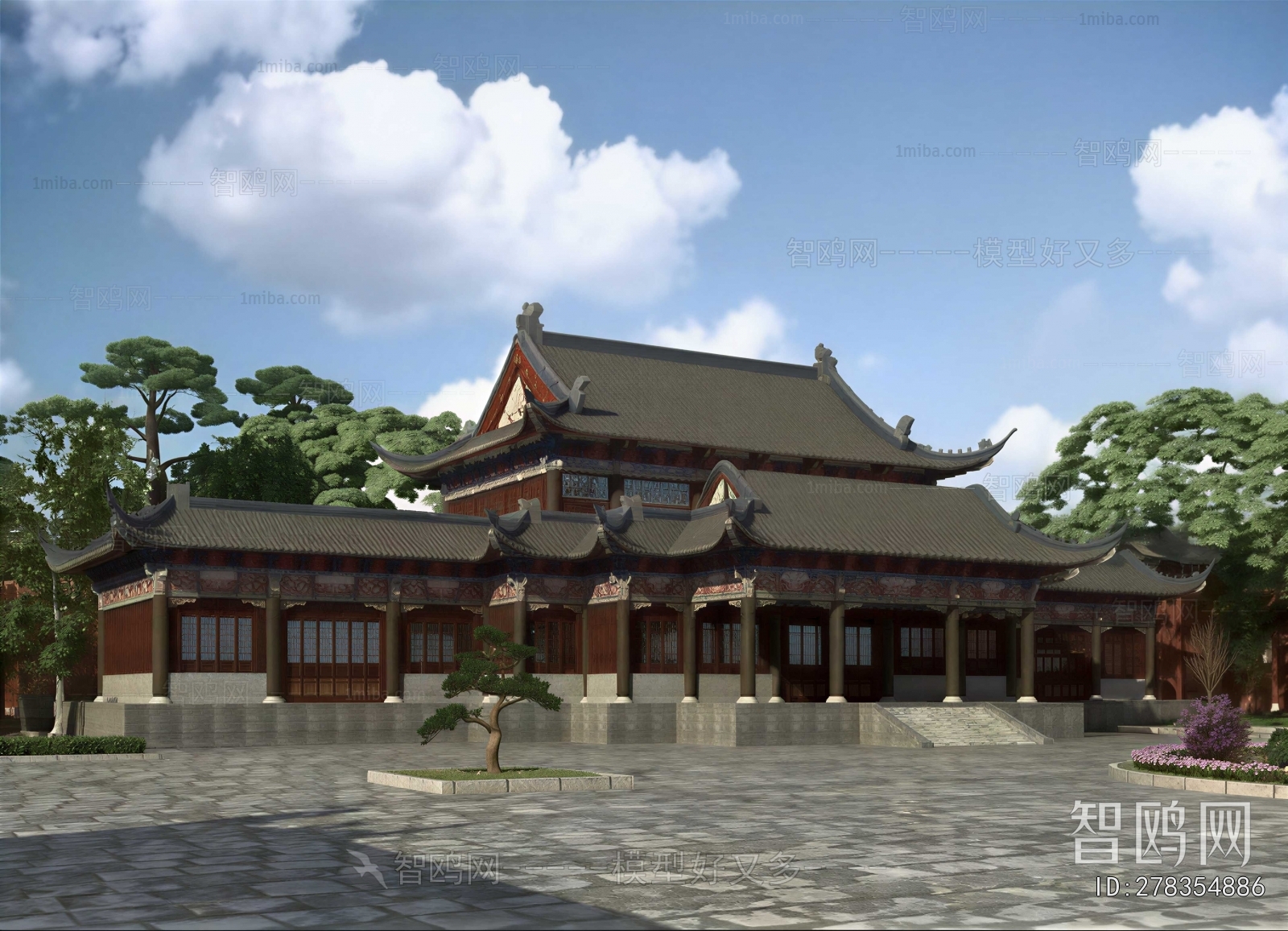 Chinese Style Building Appearance