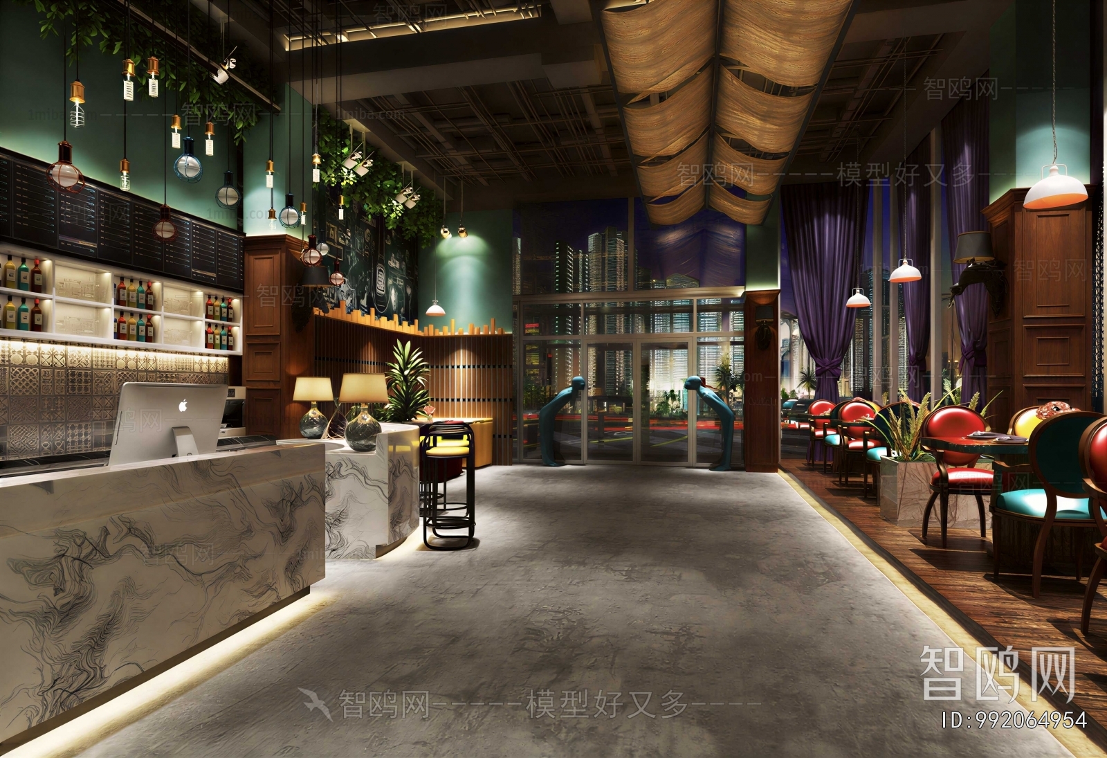 Industrial Style Restaurant