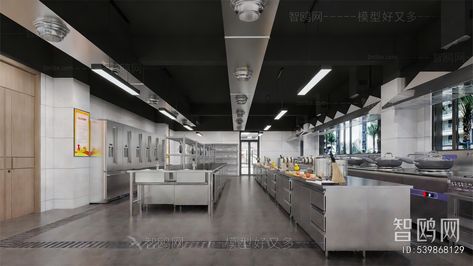 Modern Central Kitchen