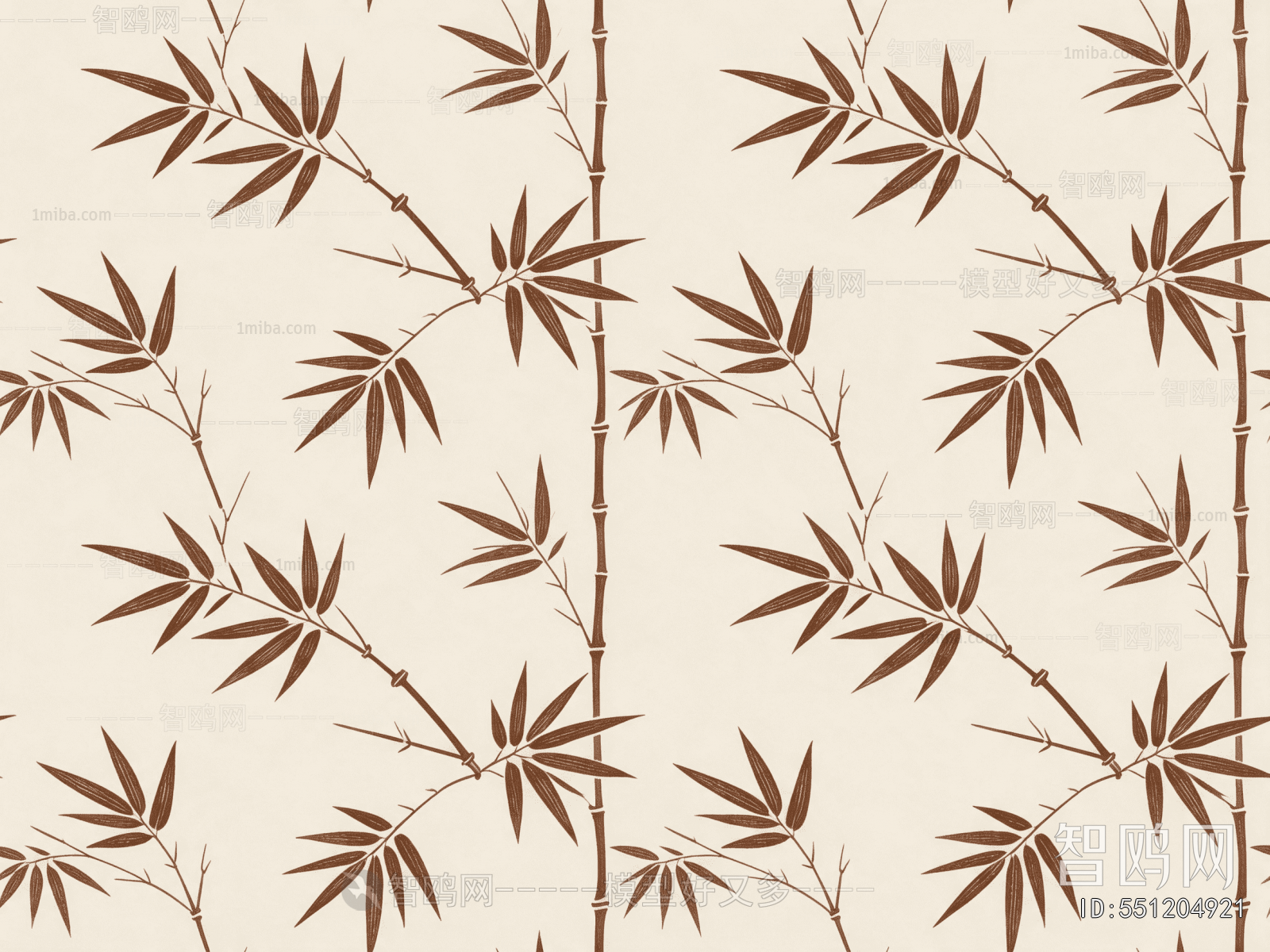 Animal And Plant Pattern Wallpaper