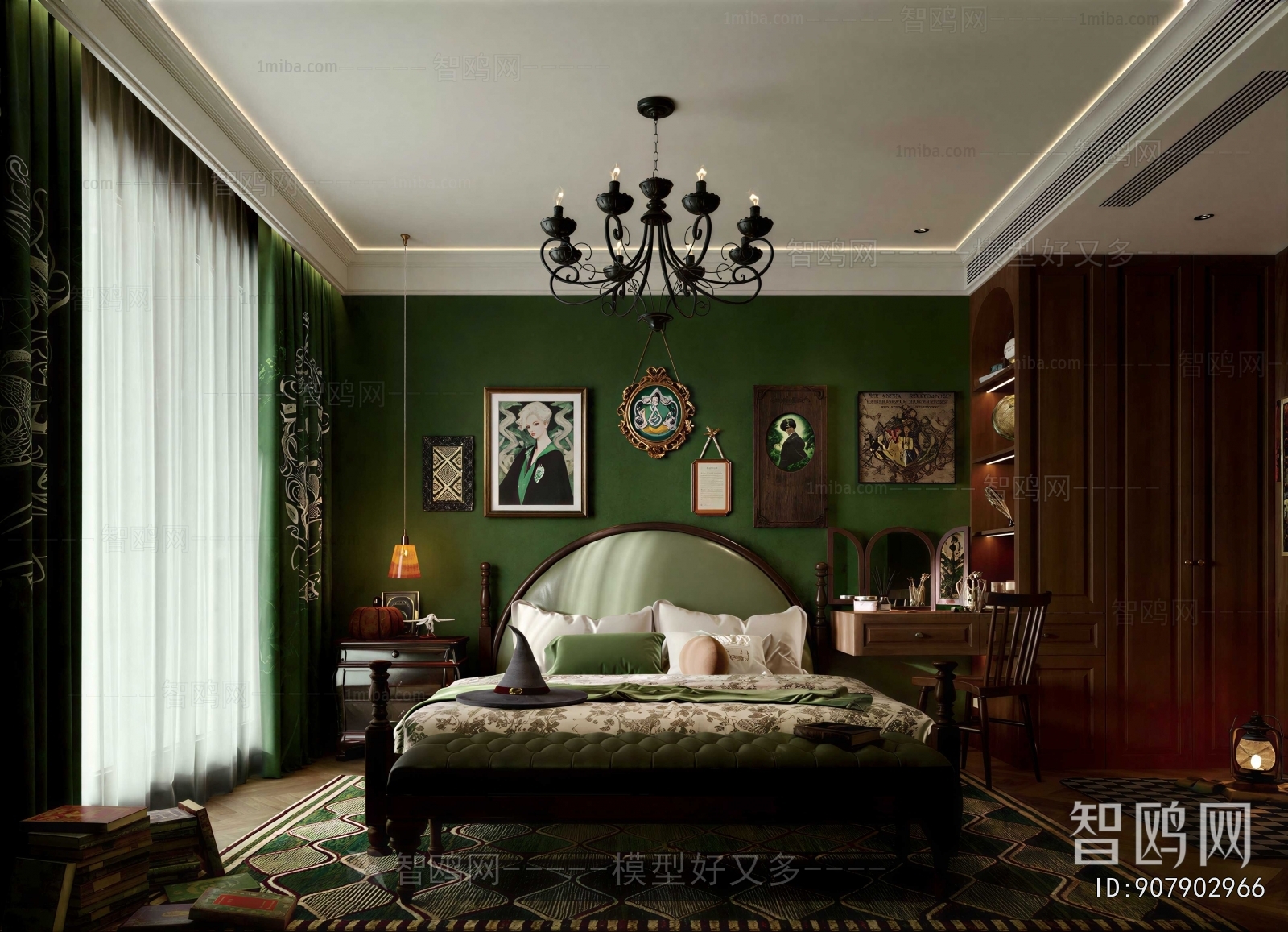 American Style Bedroom