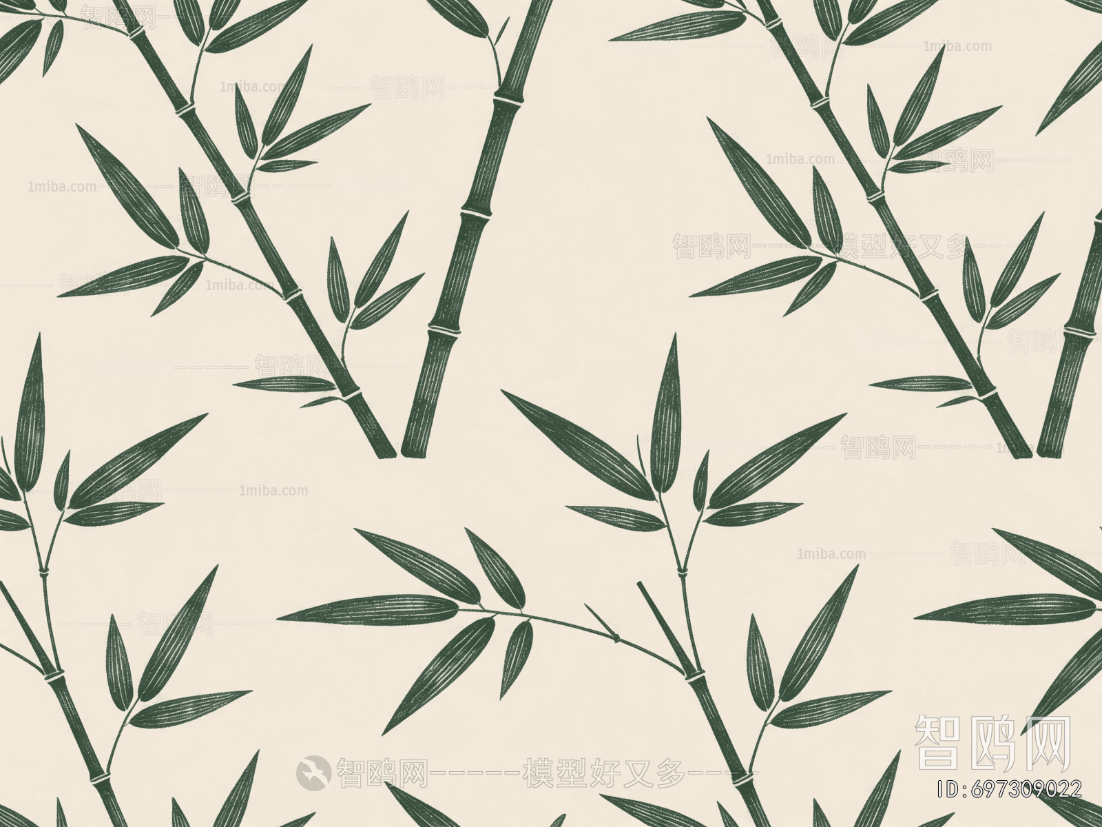 Animal And Plant Pattern Wallpaper