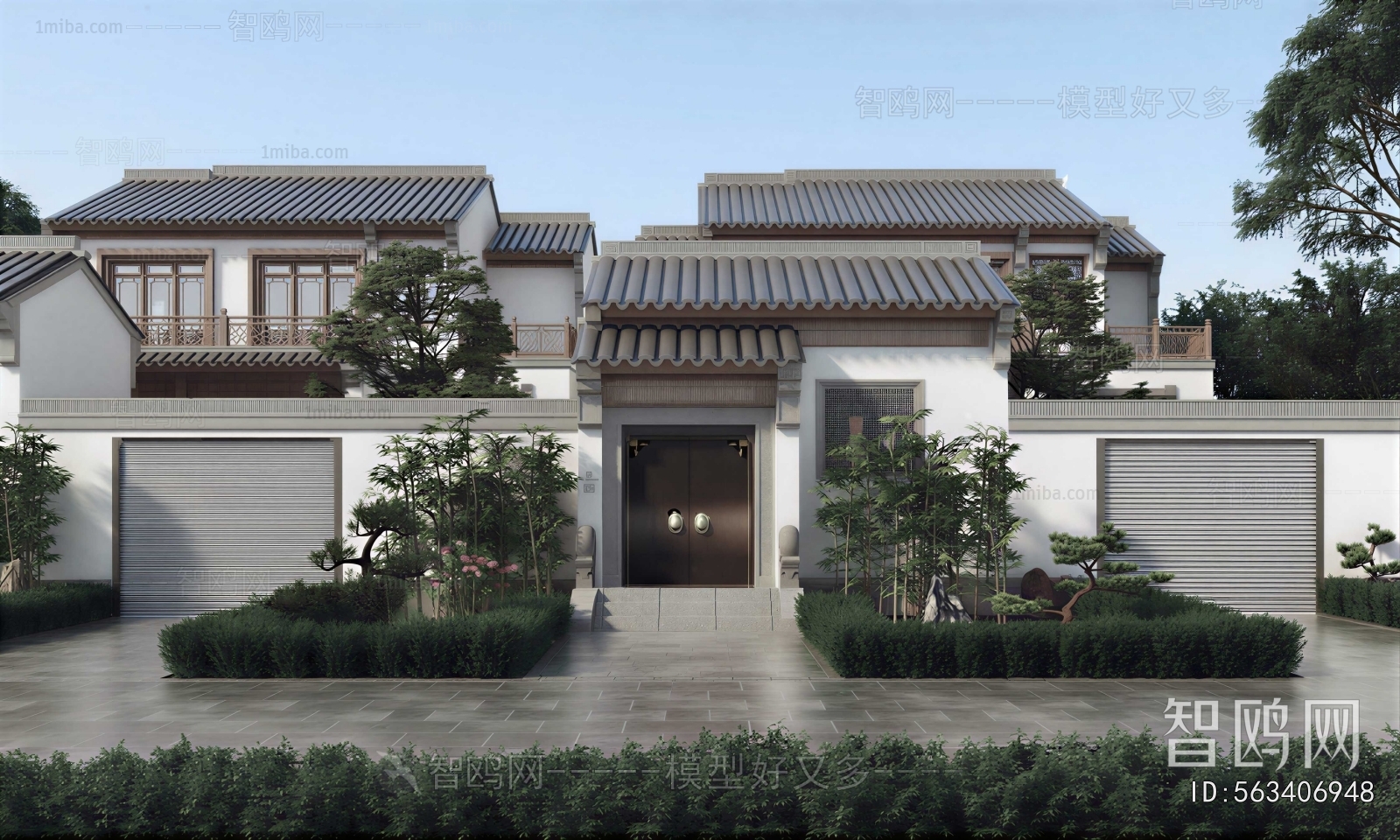 New Chinese Style Facade Element