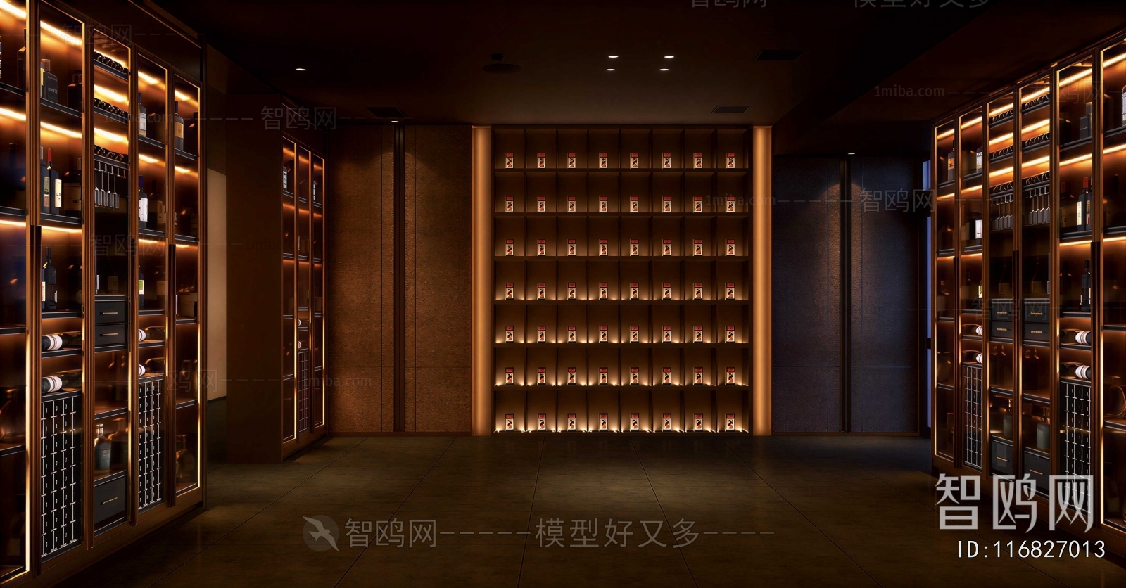 Modern Wine Cellar/Wine Tasting Room