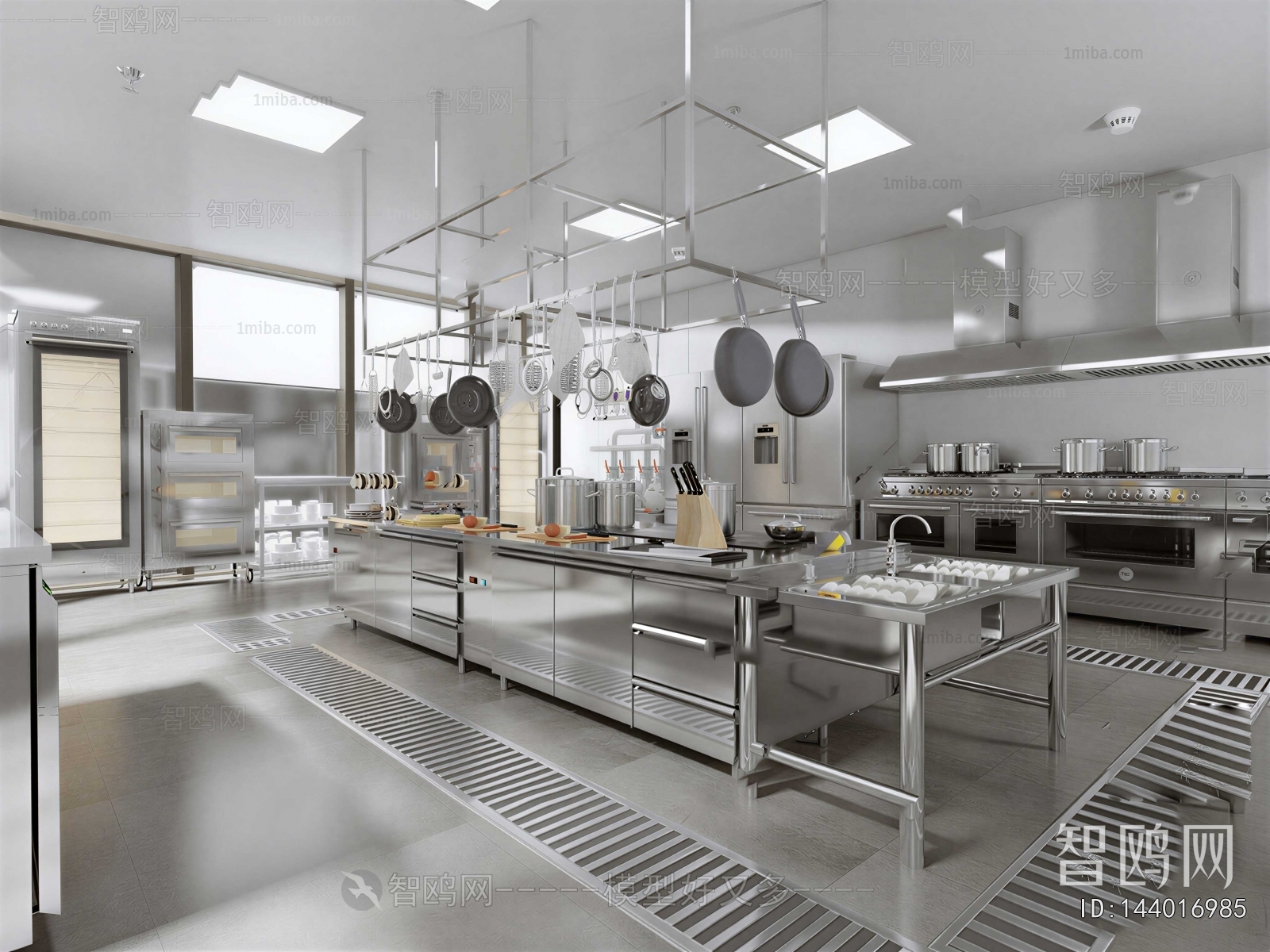 Modern Central Kitchen