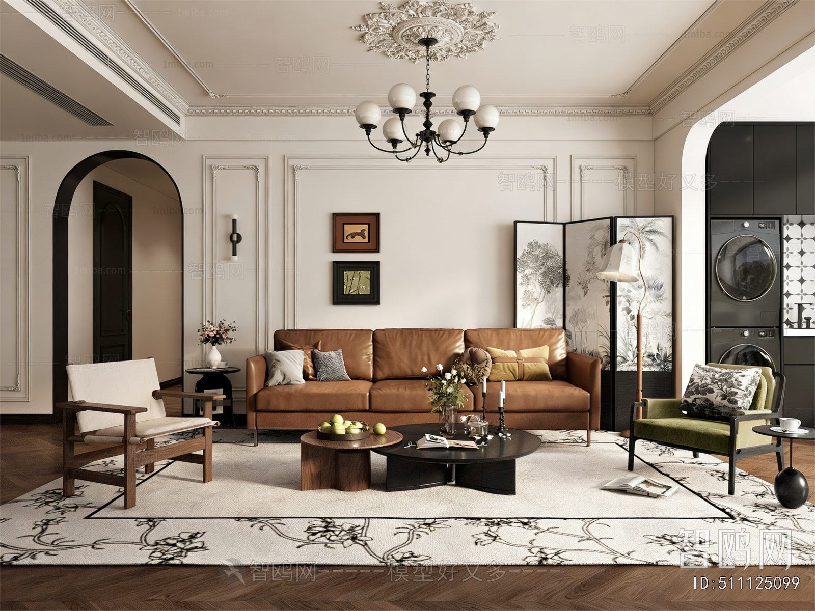 French Style A Living Room