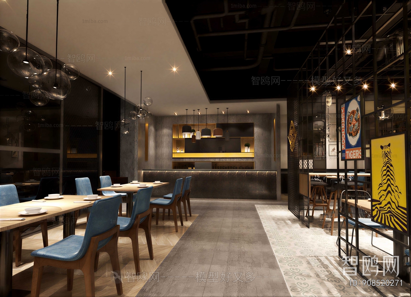 Industrial Style Restaurant