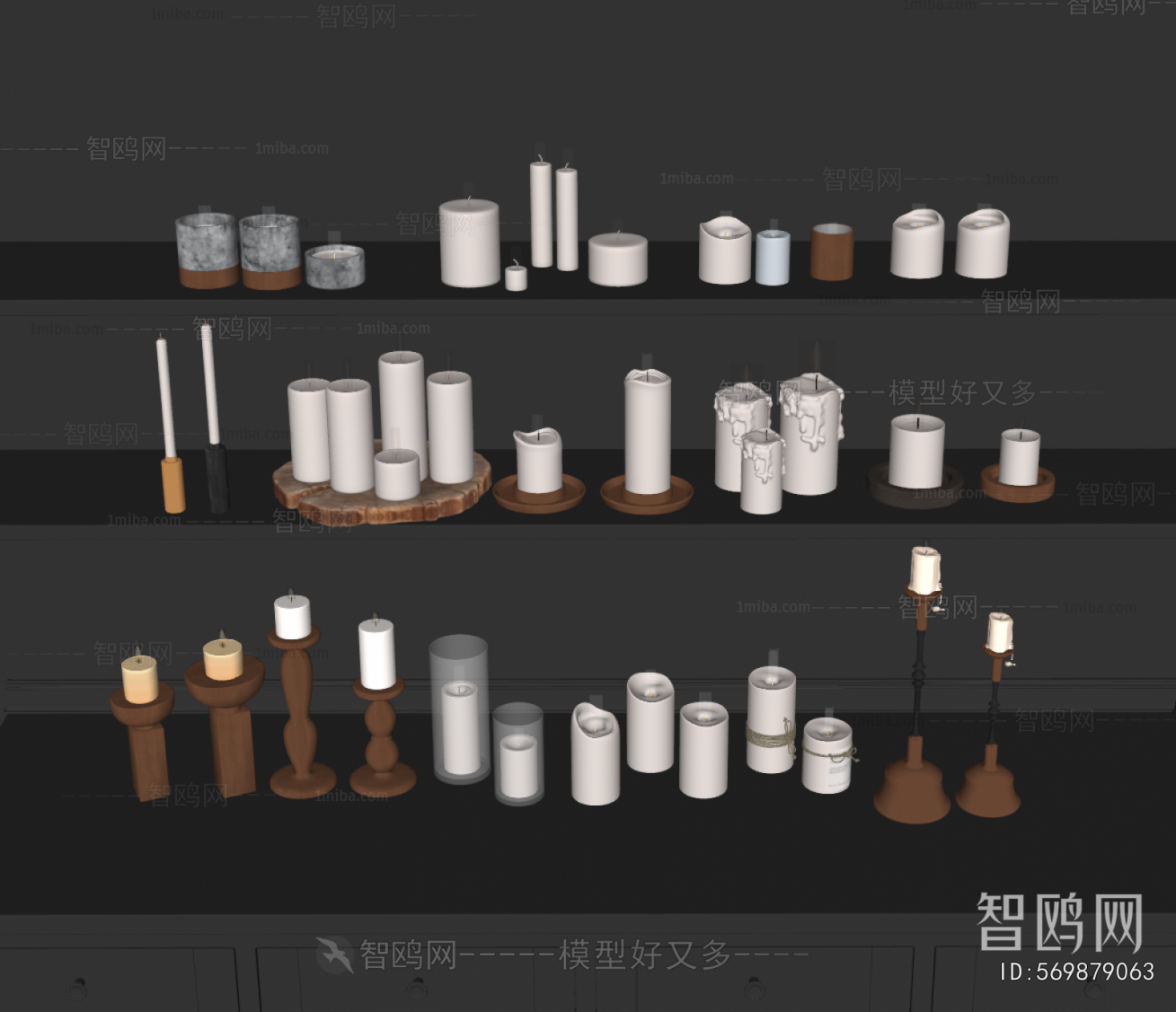 Modern Candles/Candlesticks