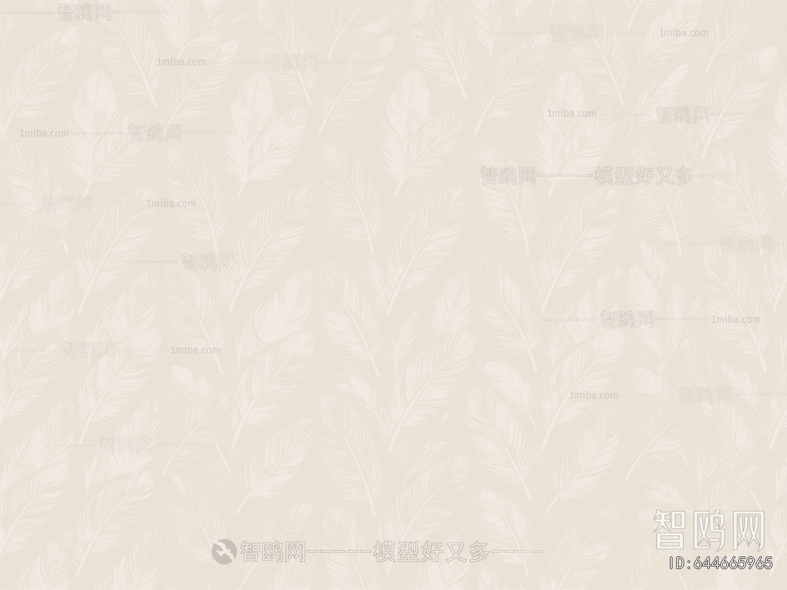 Animal And Plant Pattern Wallpaper
