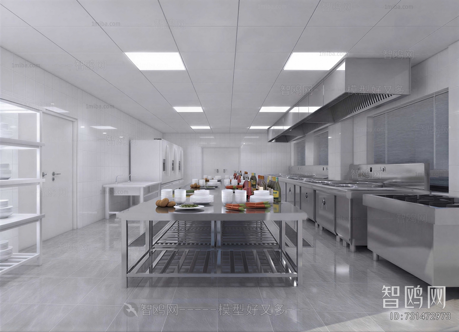 Modern Central Kitchen