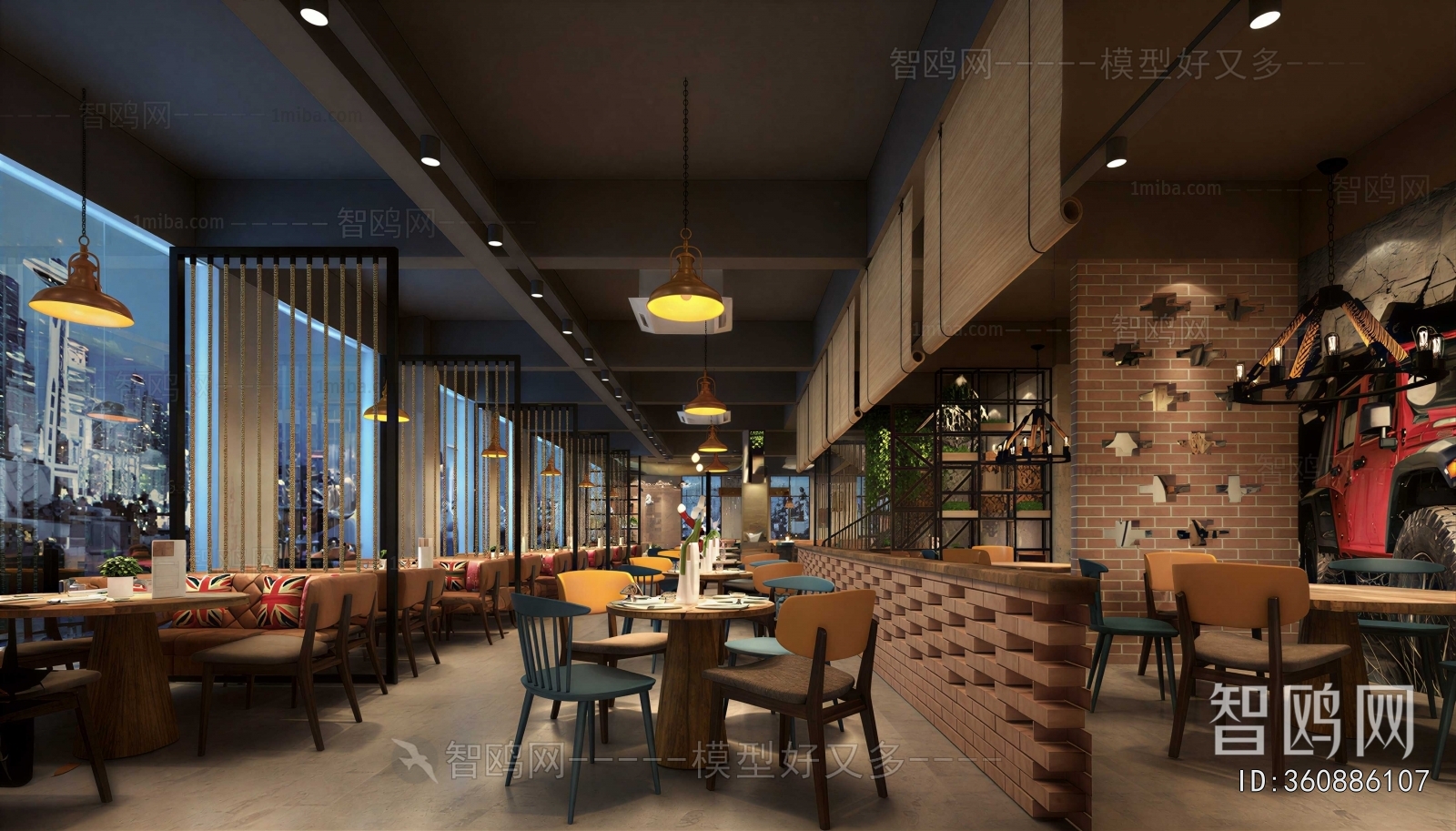 Industrial Style Restaurant