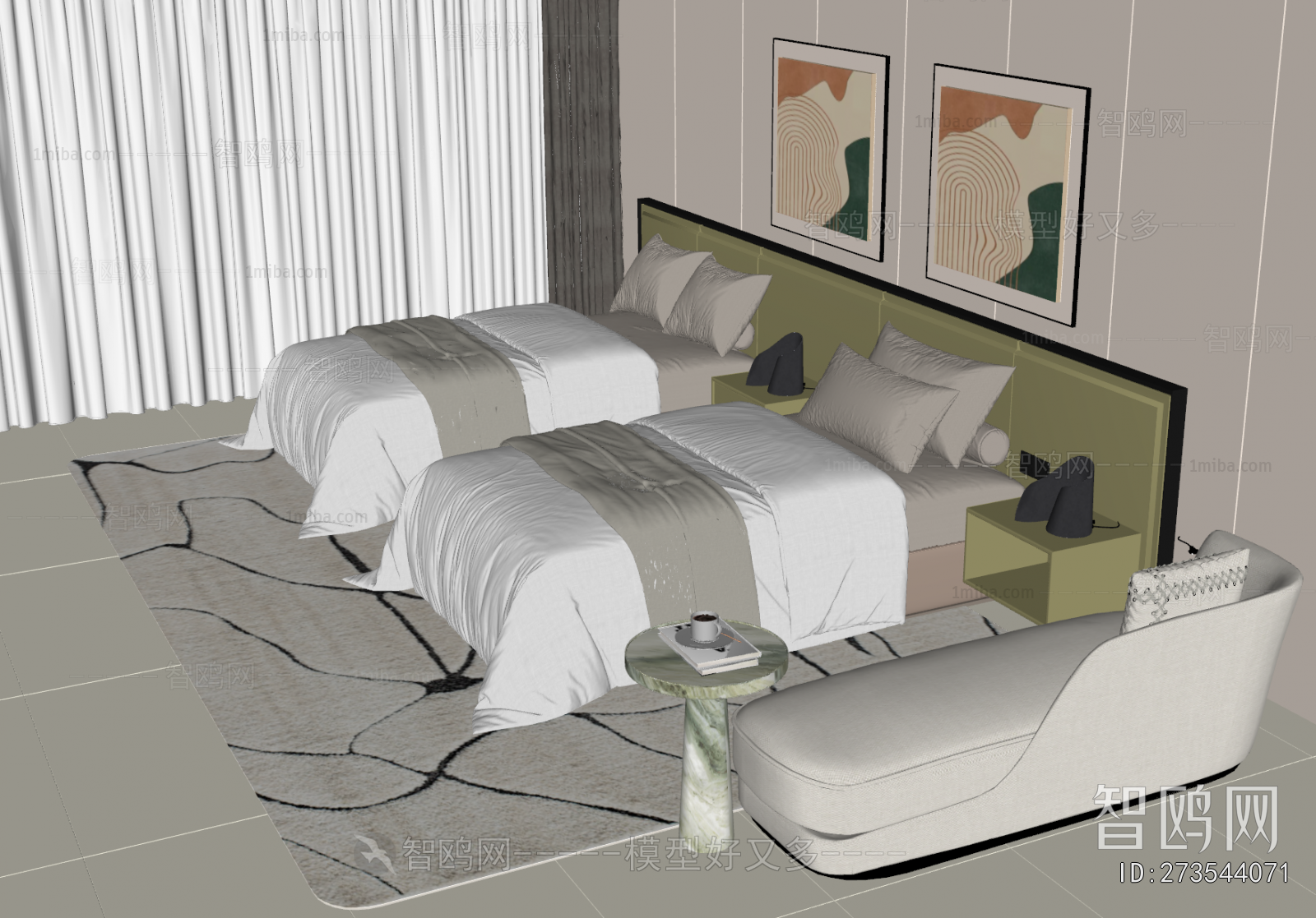 Modern Single Bed