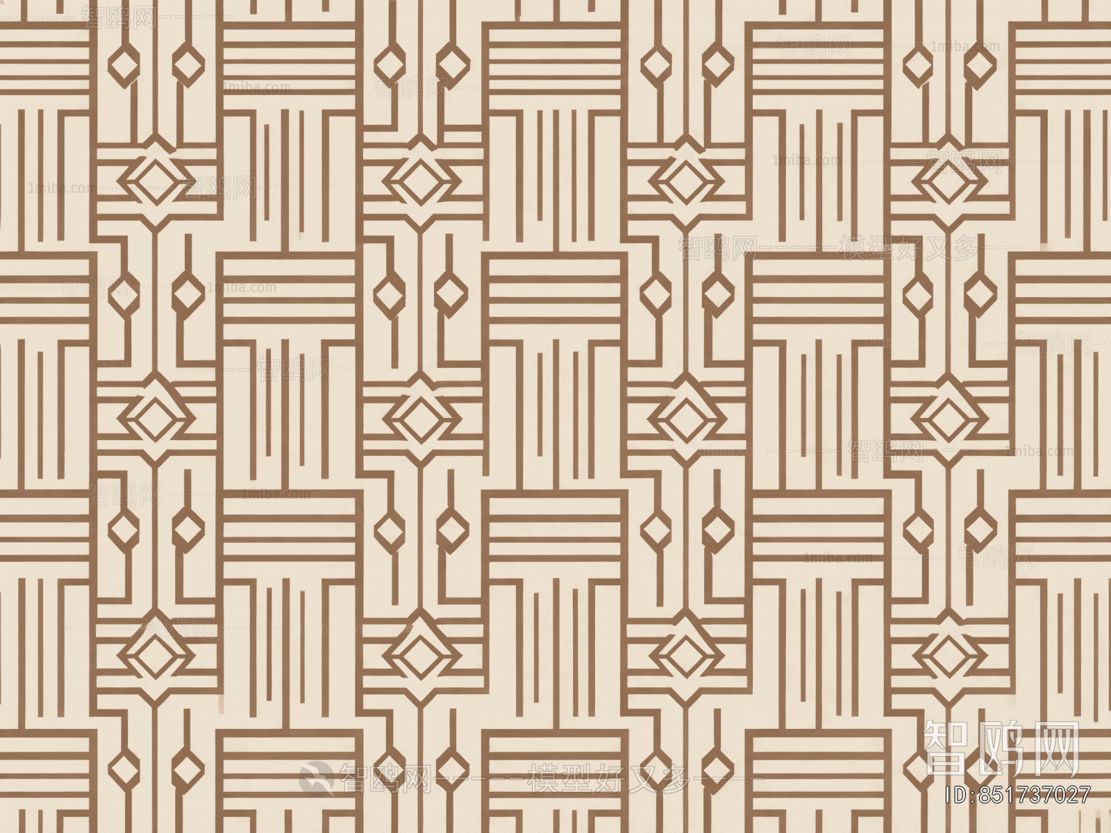 Animal And Plant Pattern Wallpaper