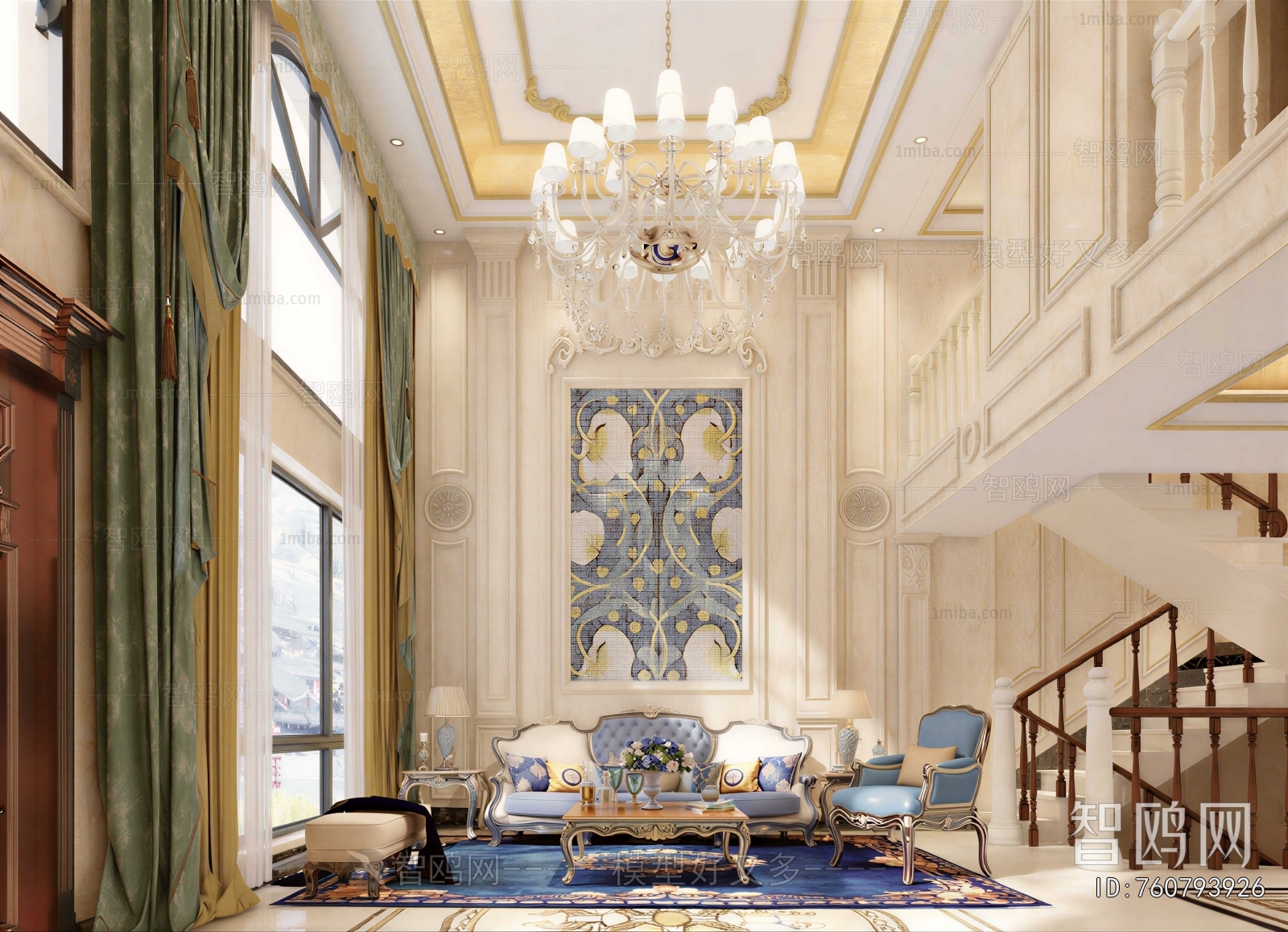 European Style A Living Room