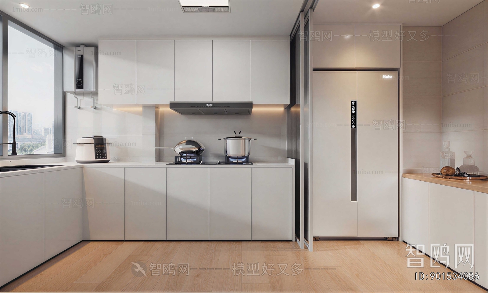 Modern The Kitchen