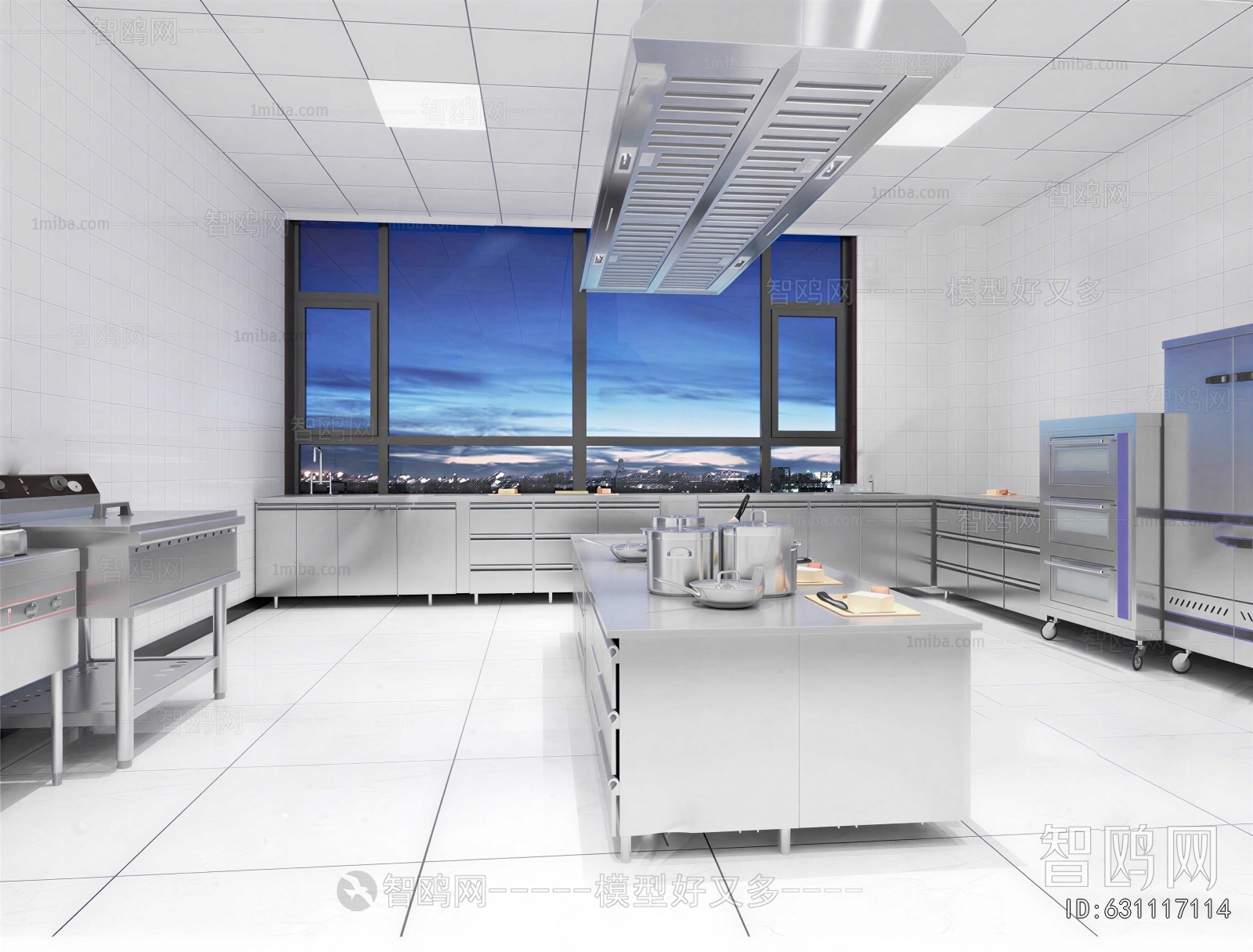 Modern Central Kitchen