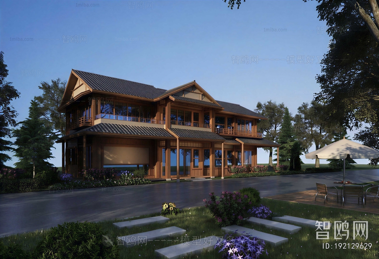 Chinese Style Building Appearance