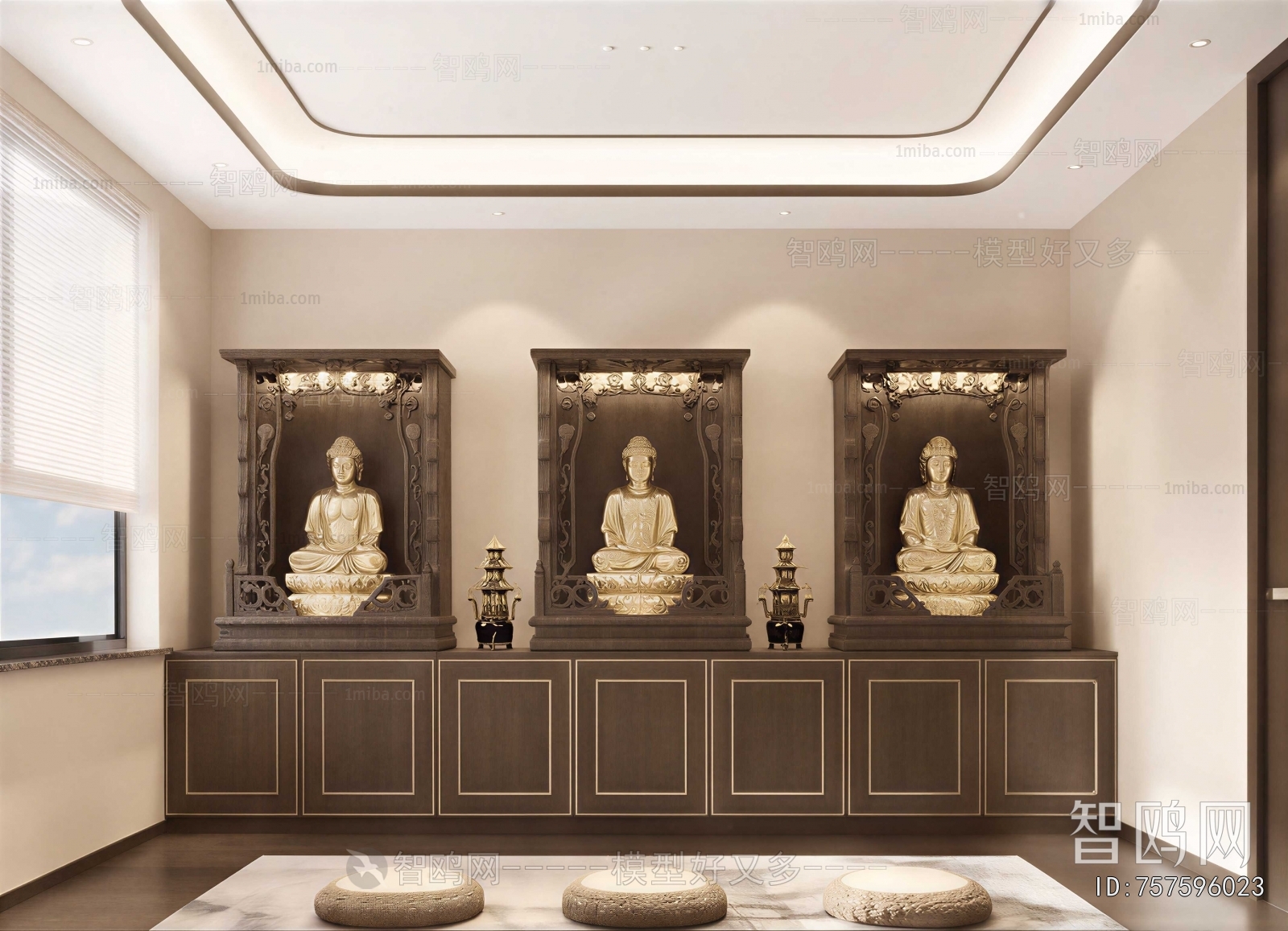 New Chinese Style Temple
