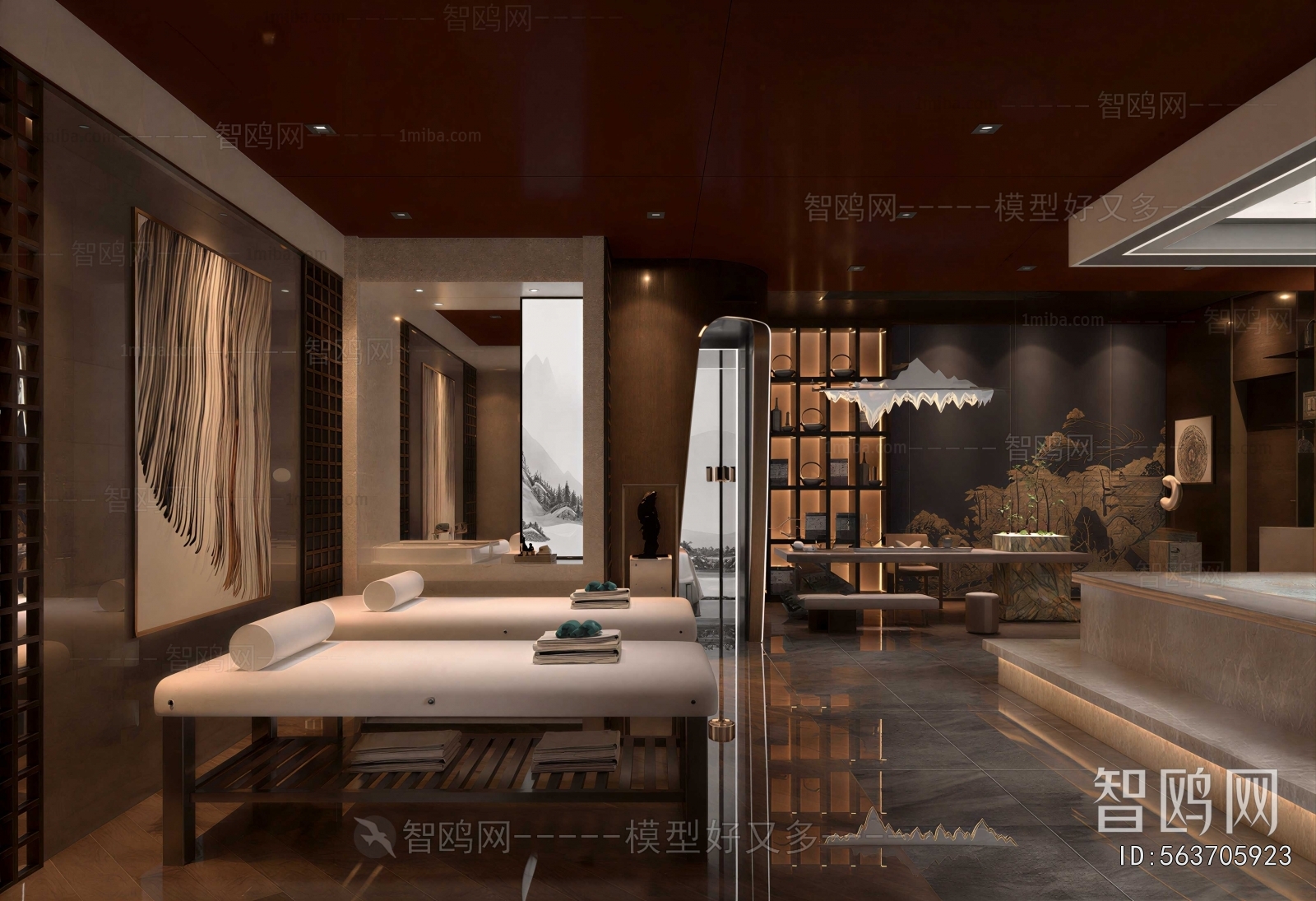 New Chinese Style SPA Beauty