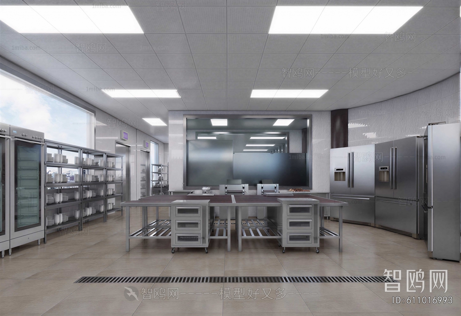 Modern Central Kitchen
