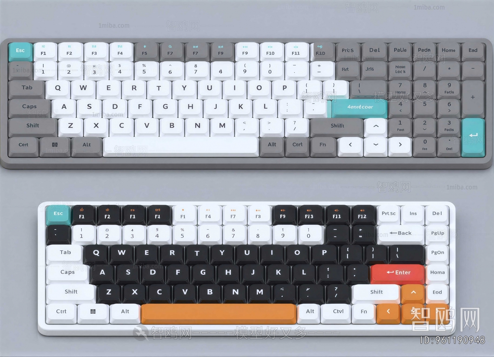 Modern Keyboard And Mouse