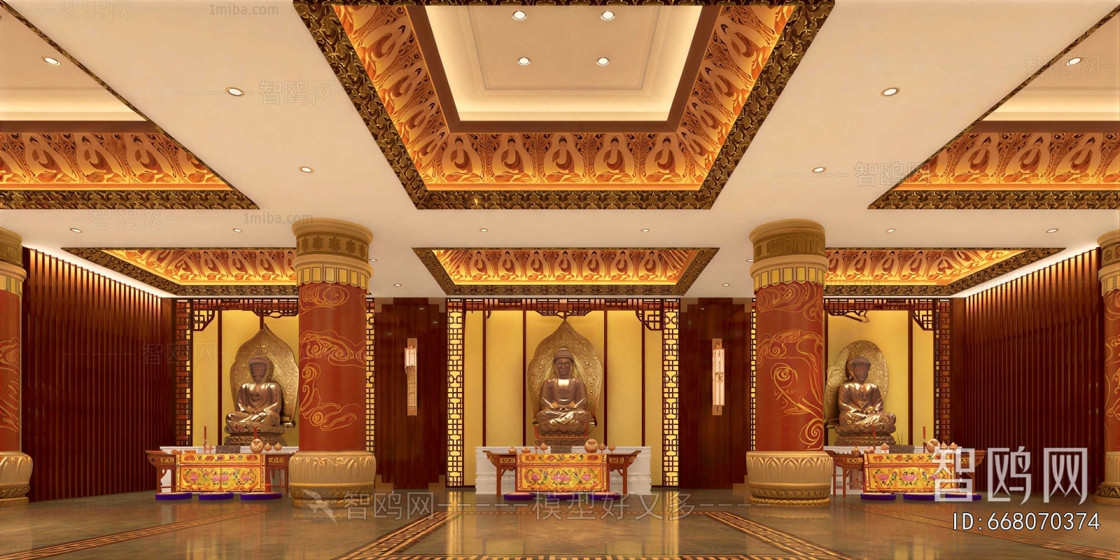 Chinese Style Buddhist Temples