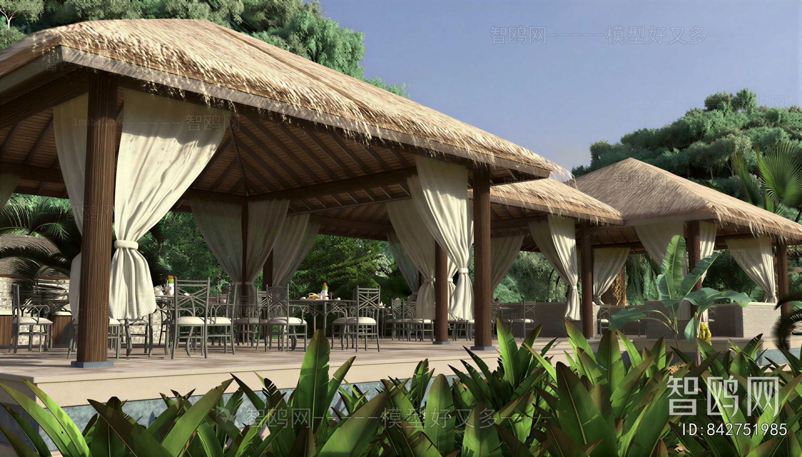 Wabi-sabi Style Pavilion