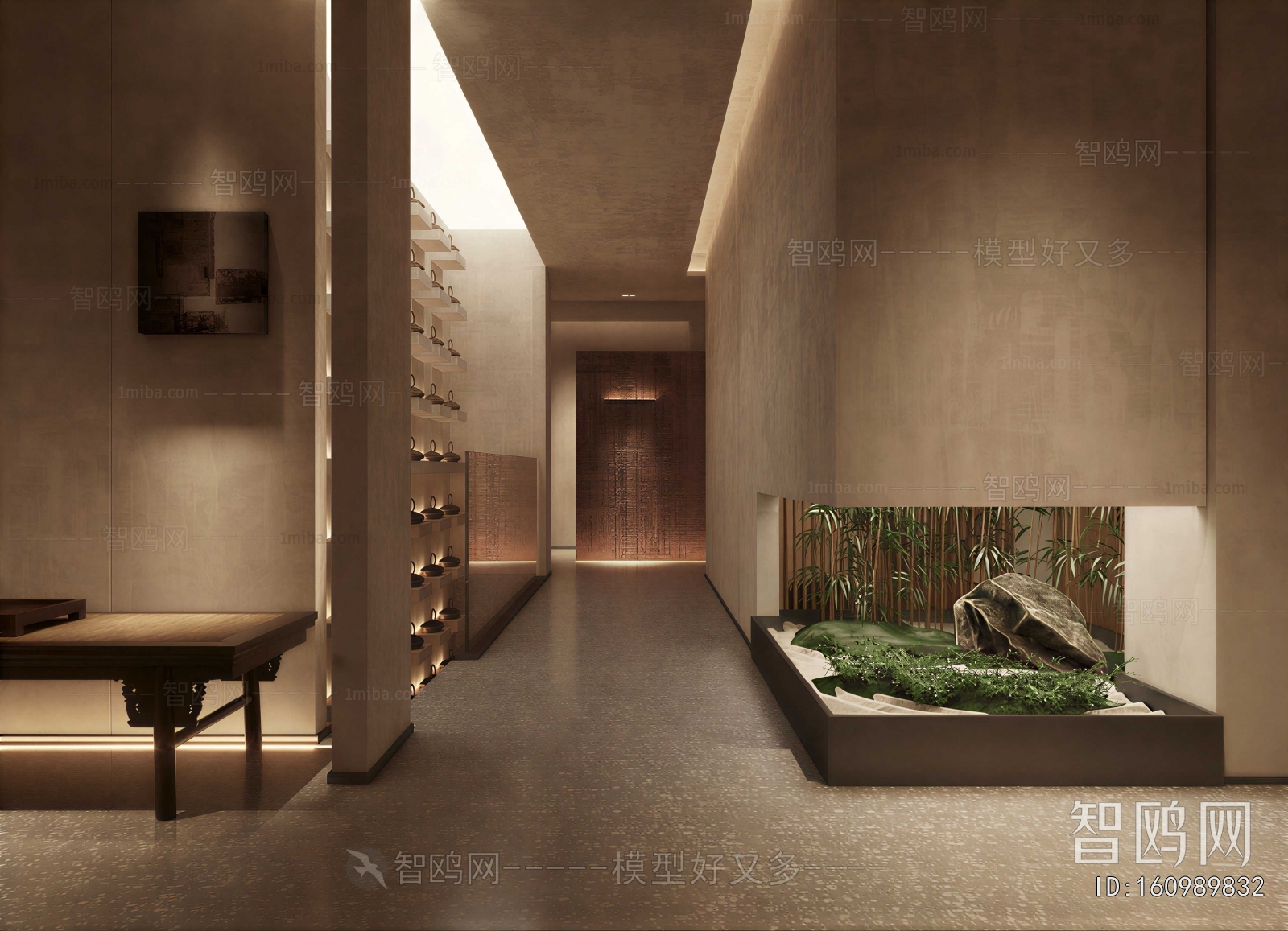 New Chinese Style Hallway