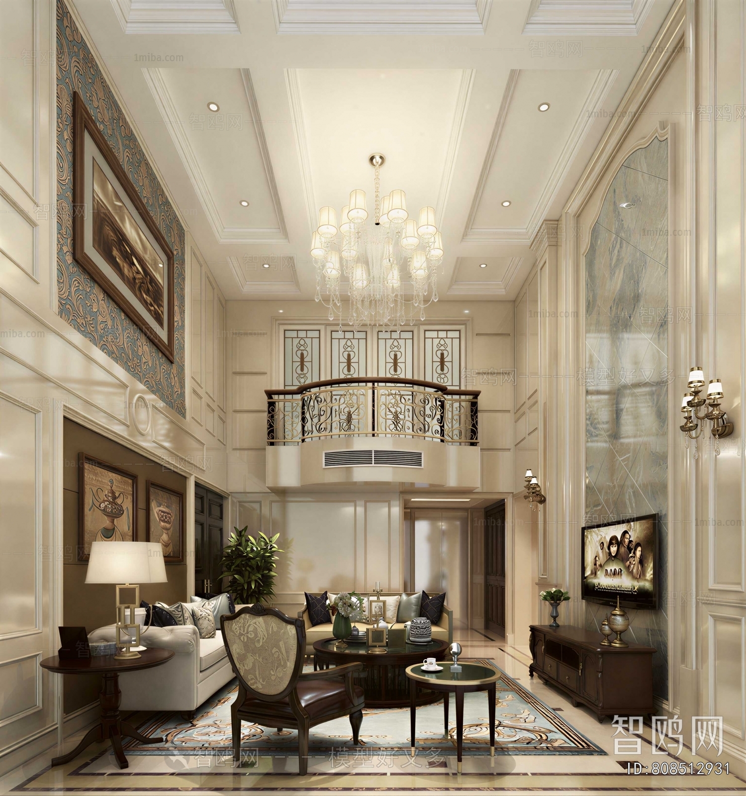 European Style A Living Room