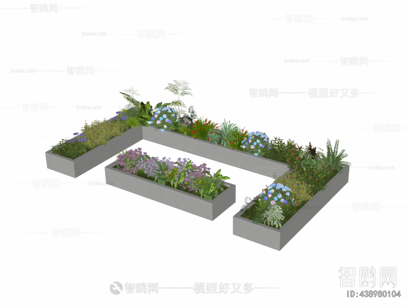 Modern Flower Bed, Flower Bowl, Flower Box