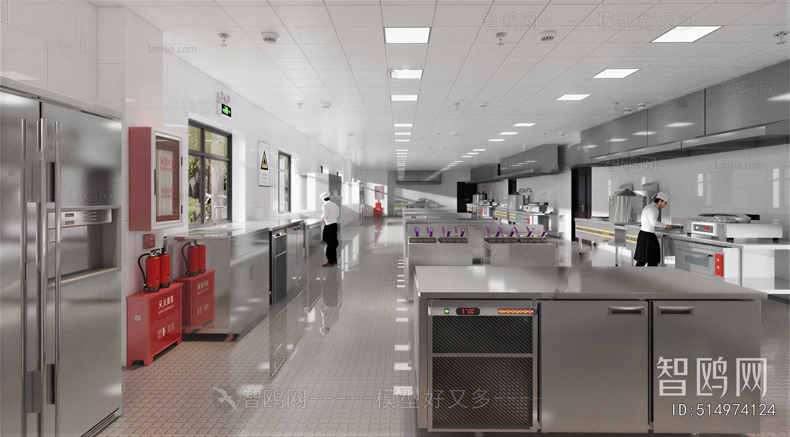 Modern Central Kitchen