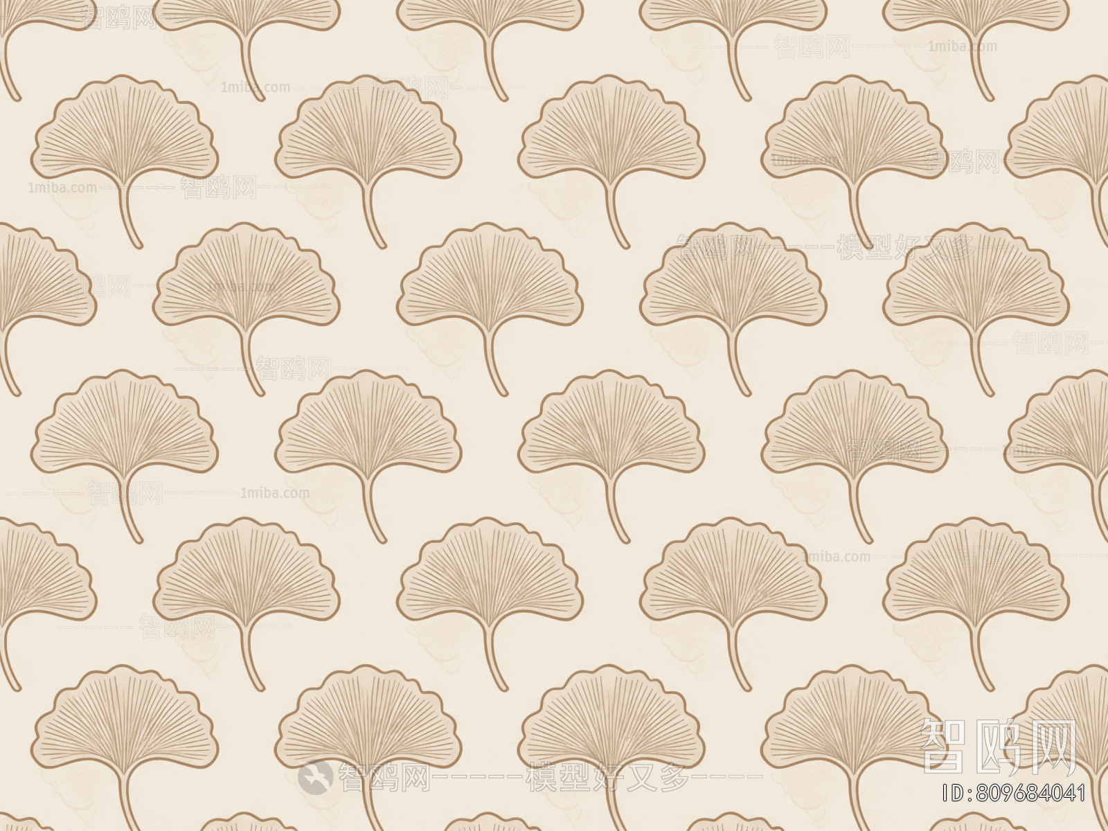 Animal And Plant Pattern Wallpaper