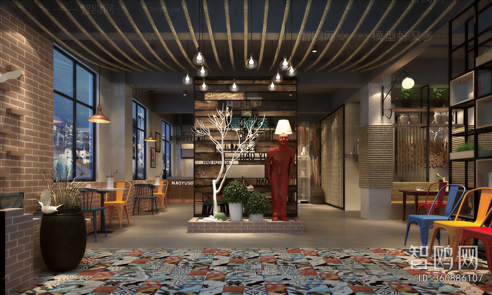Industrial Style Restaurant