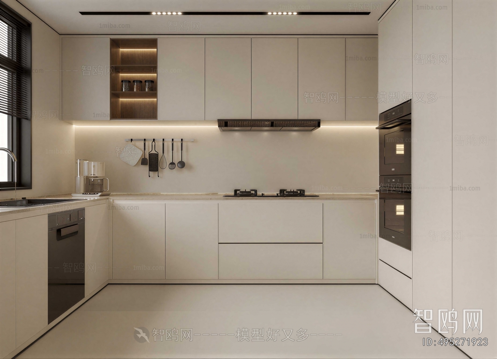 Modern The Kitchen