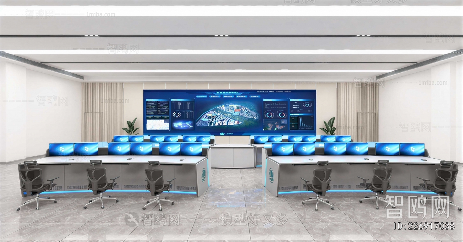 Modern Monitor Room