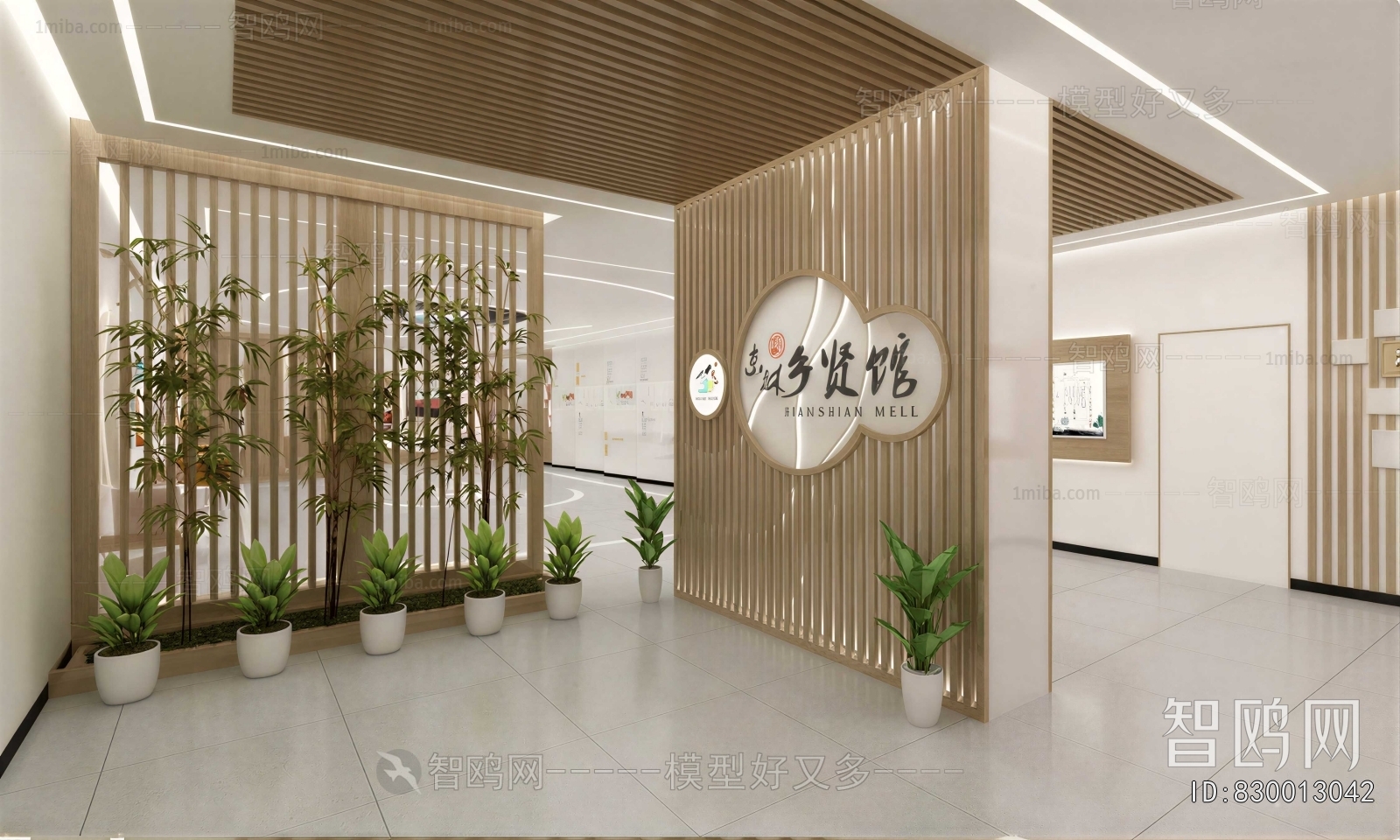 New Chinese Style Exhibition Hall