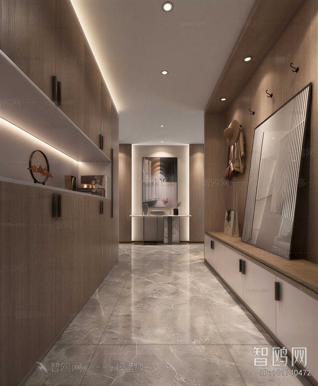 Modern Hallway