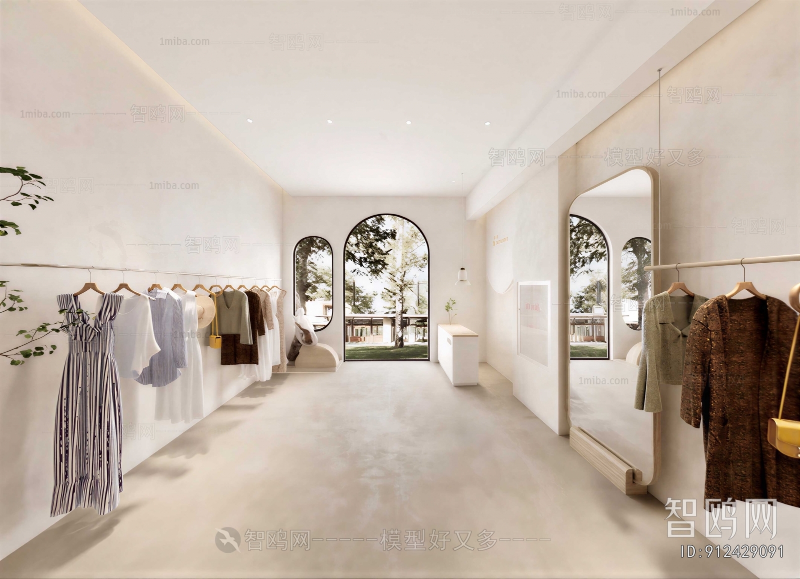 Modern Clothing Store
