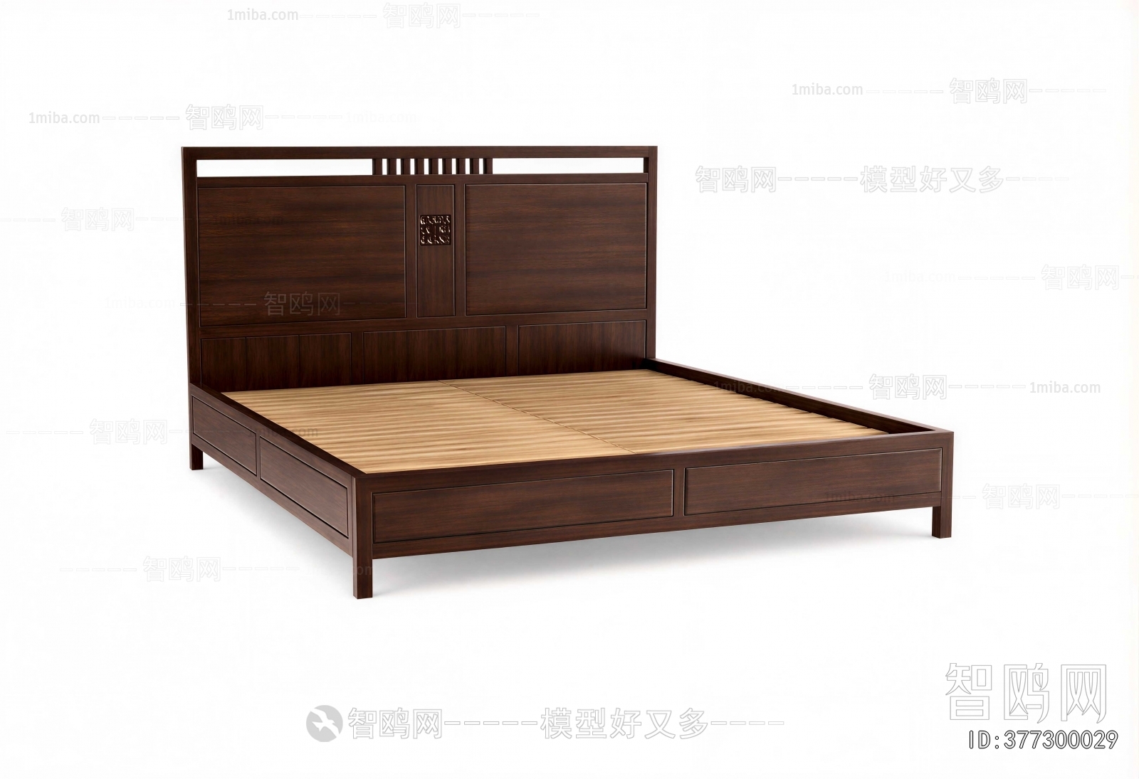 New Chinese Style Double Bed