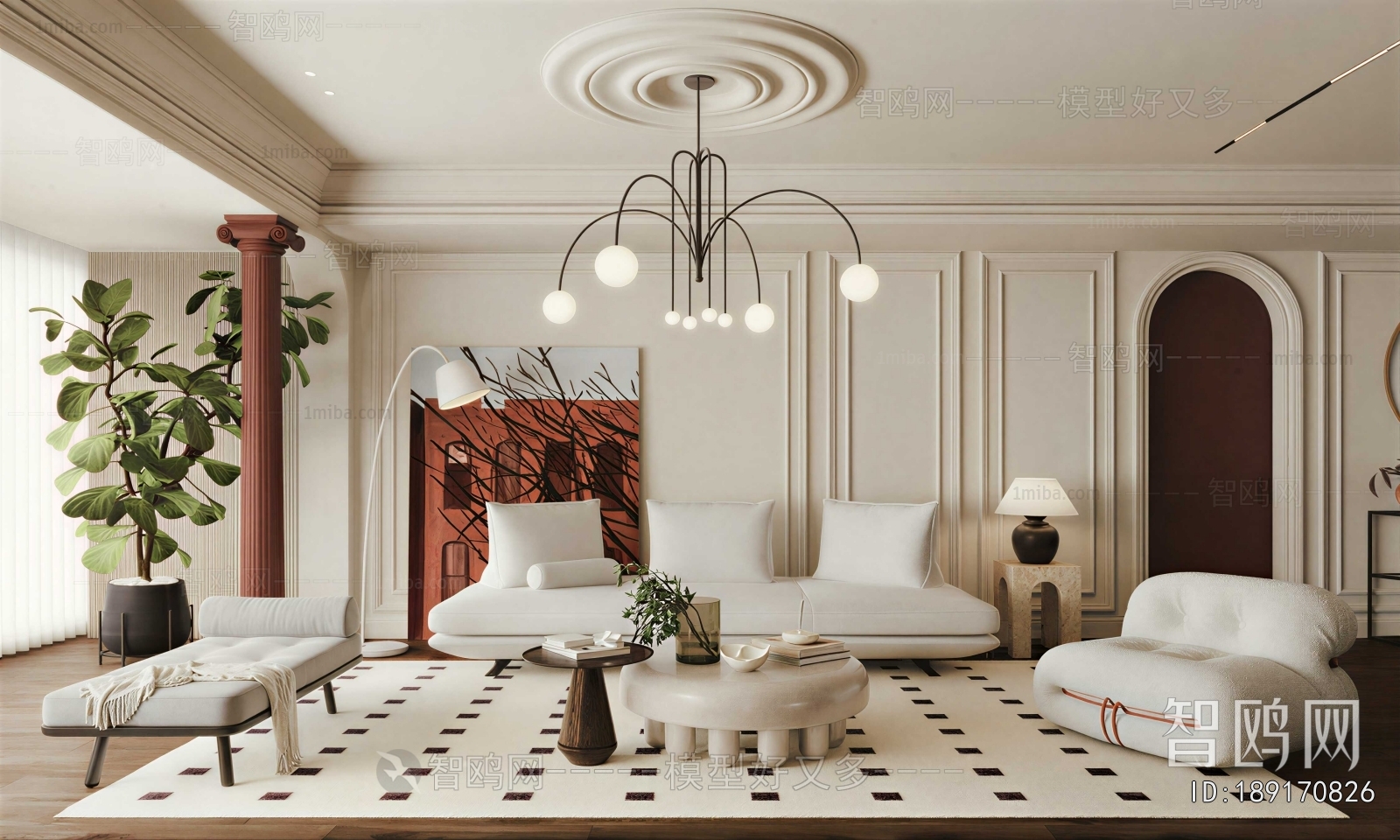 French Style A Living Room