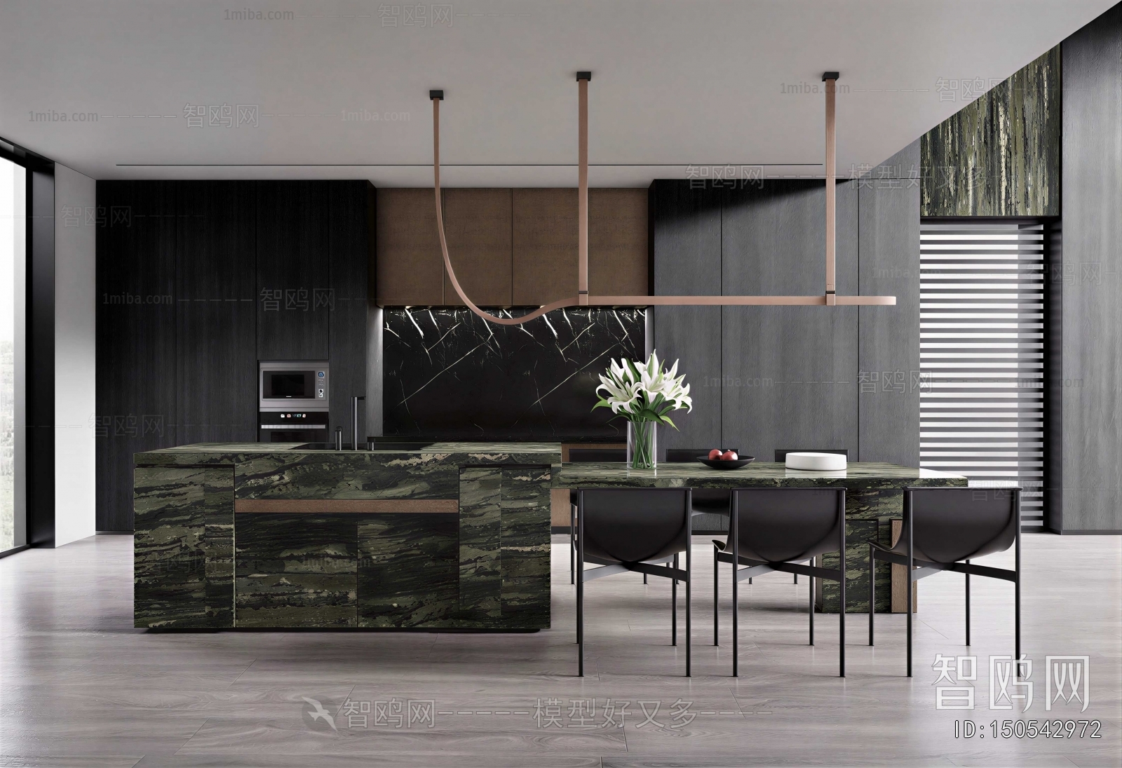 Modern The Kitchen